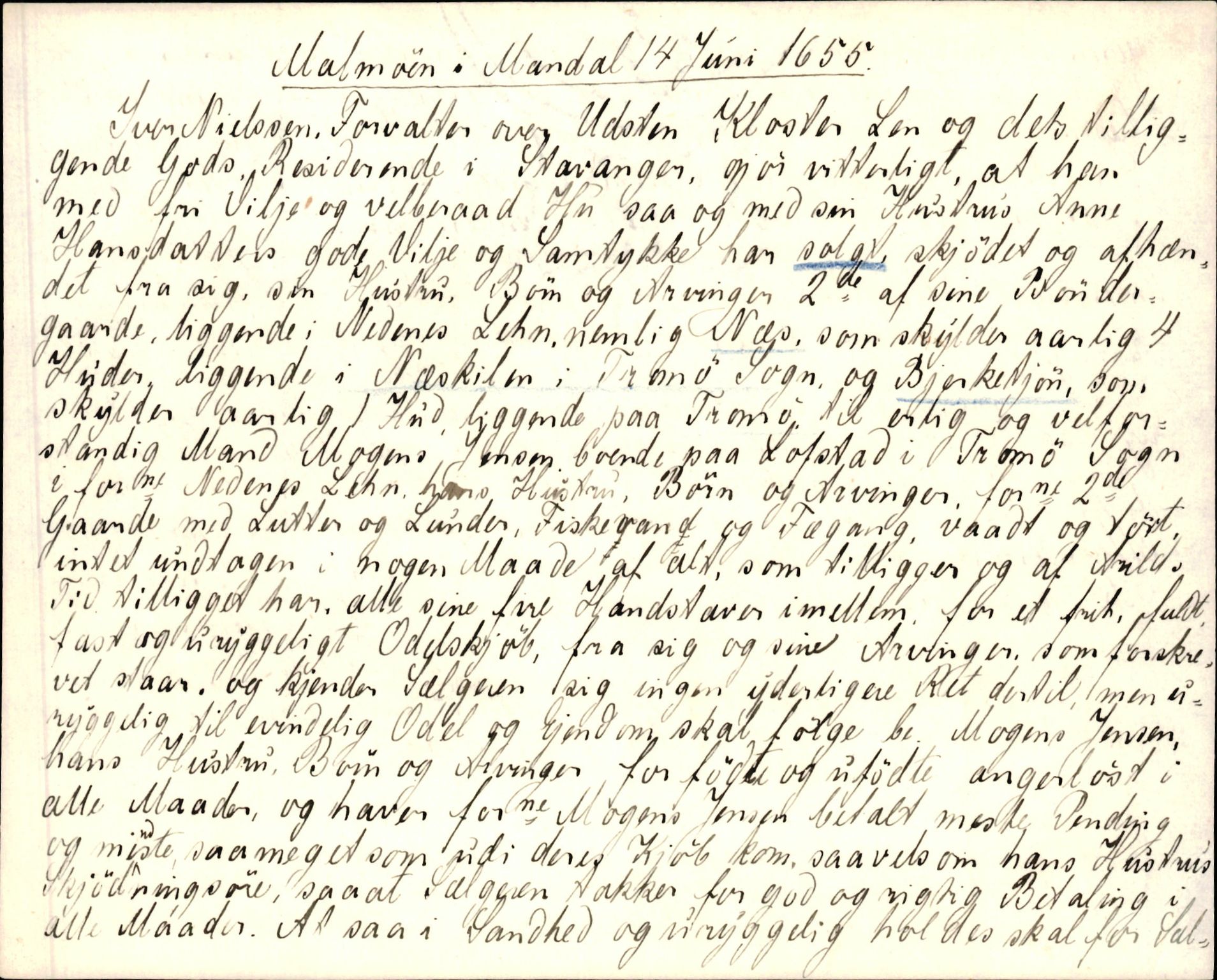 Riksarkivets diplomsamling, AV/RA-EA-5965/F35/F35d/L0004: Innlånte diplomer, seddelregister, 1643-1660, s. 451