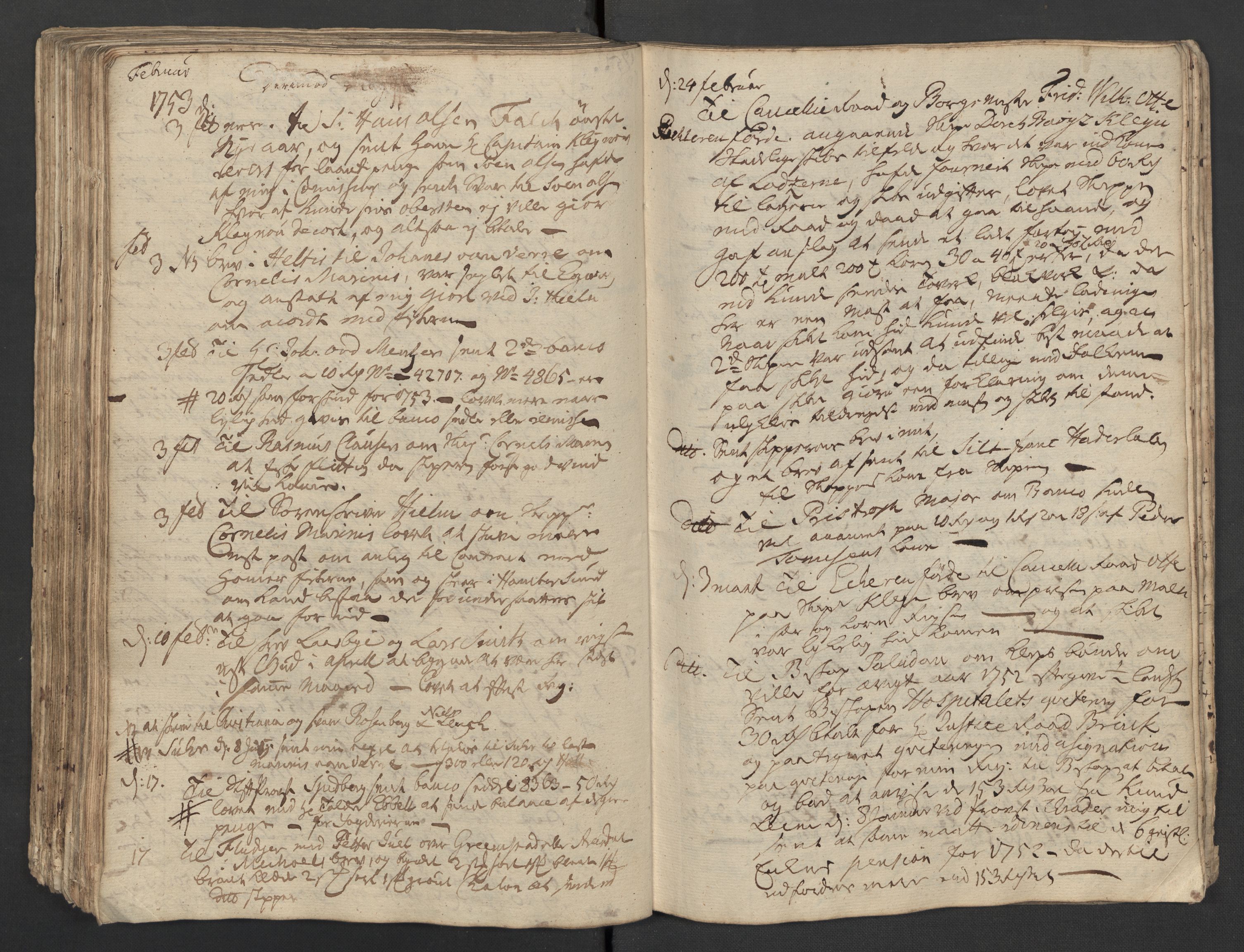 Pa 0119 - Smith, Lauritz Andersen og Lauritz Lauritzen, SAST/A-100231/O/L0001: Kopibøker m.m., 1746-1755, s. 160