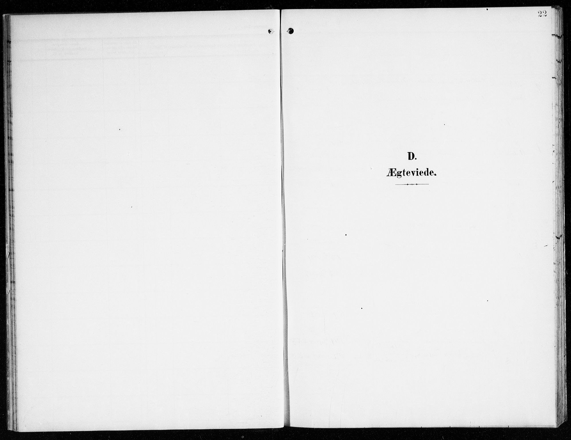 St. Jørgens hospital og Årstad sokneprestembete, AV/SAB-A-99934: Ministerialbok nr. A 14, 1902-1935, s. 22