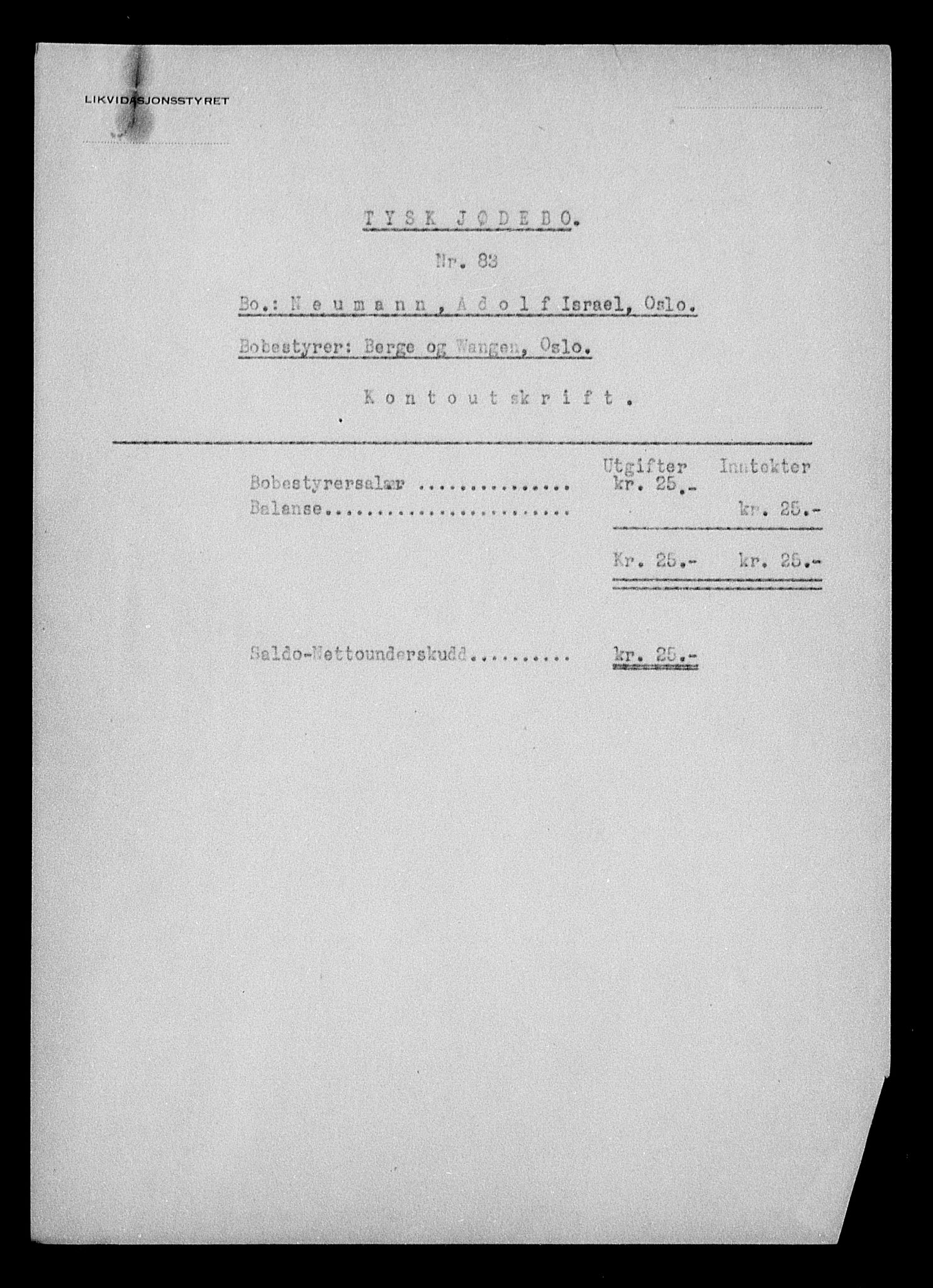 Justisdepartementet, Tilbakeføringskontoret for inndratte formuer, AV/RA-S-1564/H/Hc/Hcc/L0967: --, 1945-1947, s. 280