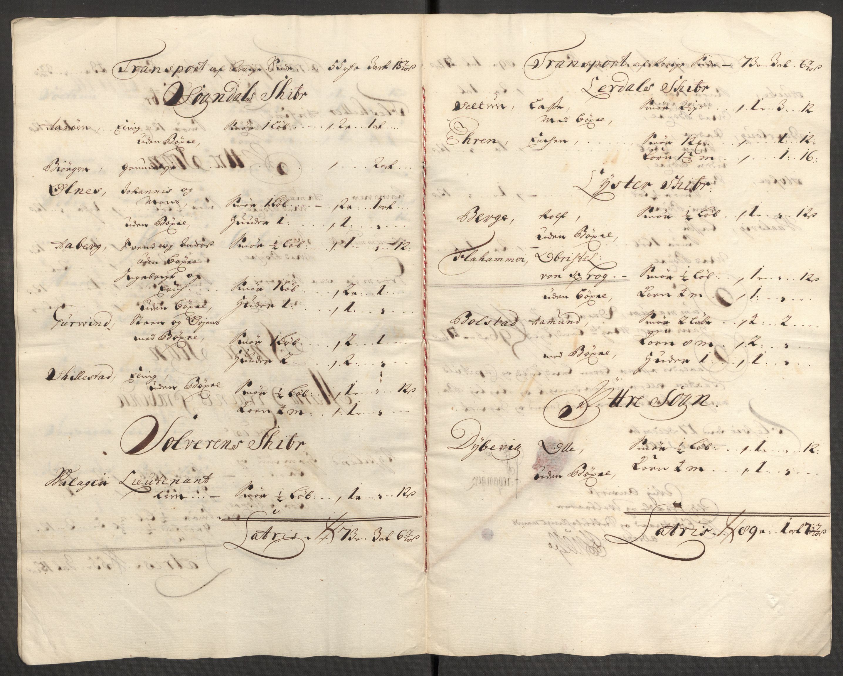 Rentekammeret inntil 1814, Reviderte regnskaper, Fogderegnskap, RA/EA-4092/R52/L3314: Fogderegnskap Sogn, 1705-1707, s. 327