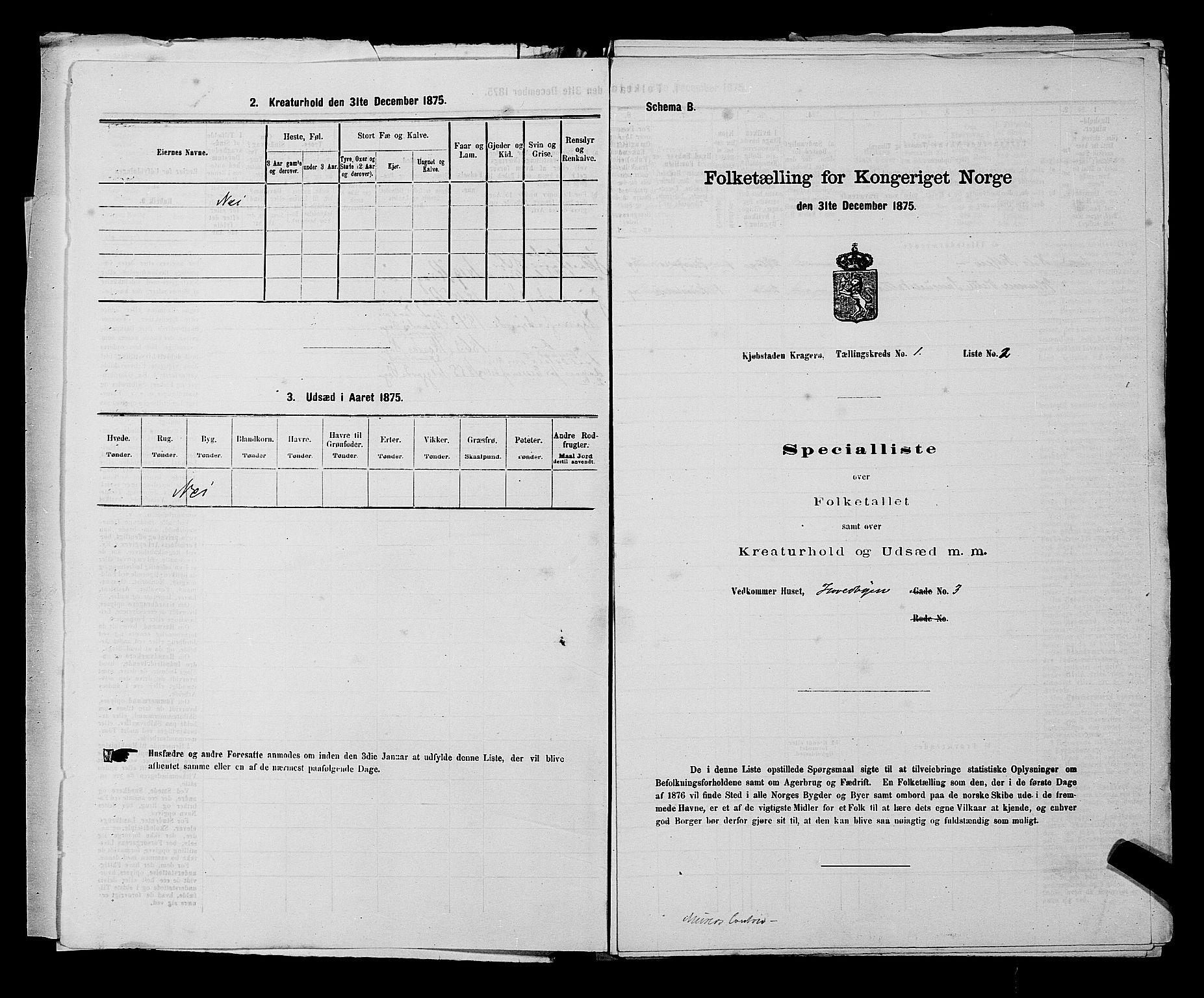 SAKO, Folketelling 1875 for 0801P Kragerø prestegjeld, 1875, s. 28