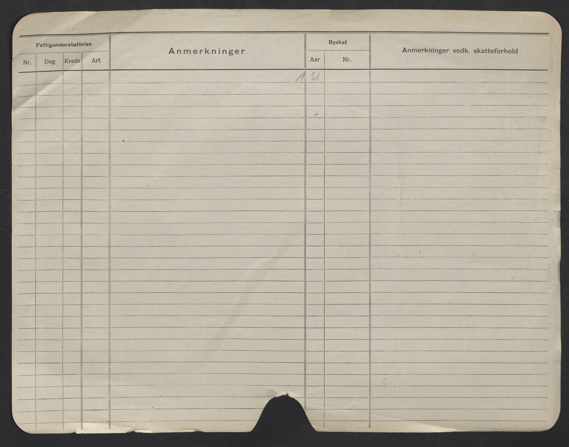 Oslo folkeregister, Registerkort, SAO/A-11715/F/Fa/Fac/L0006: Menn, 1906-1914, s. 1295b