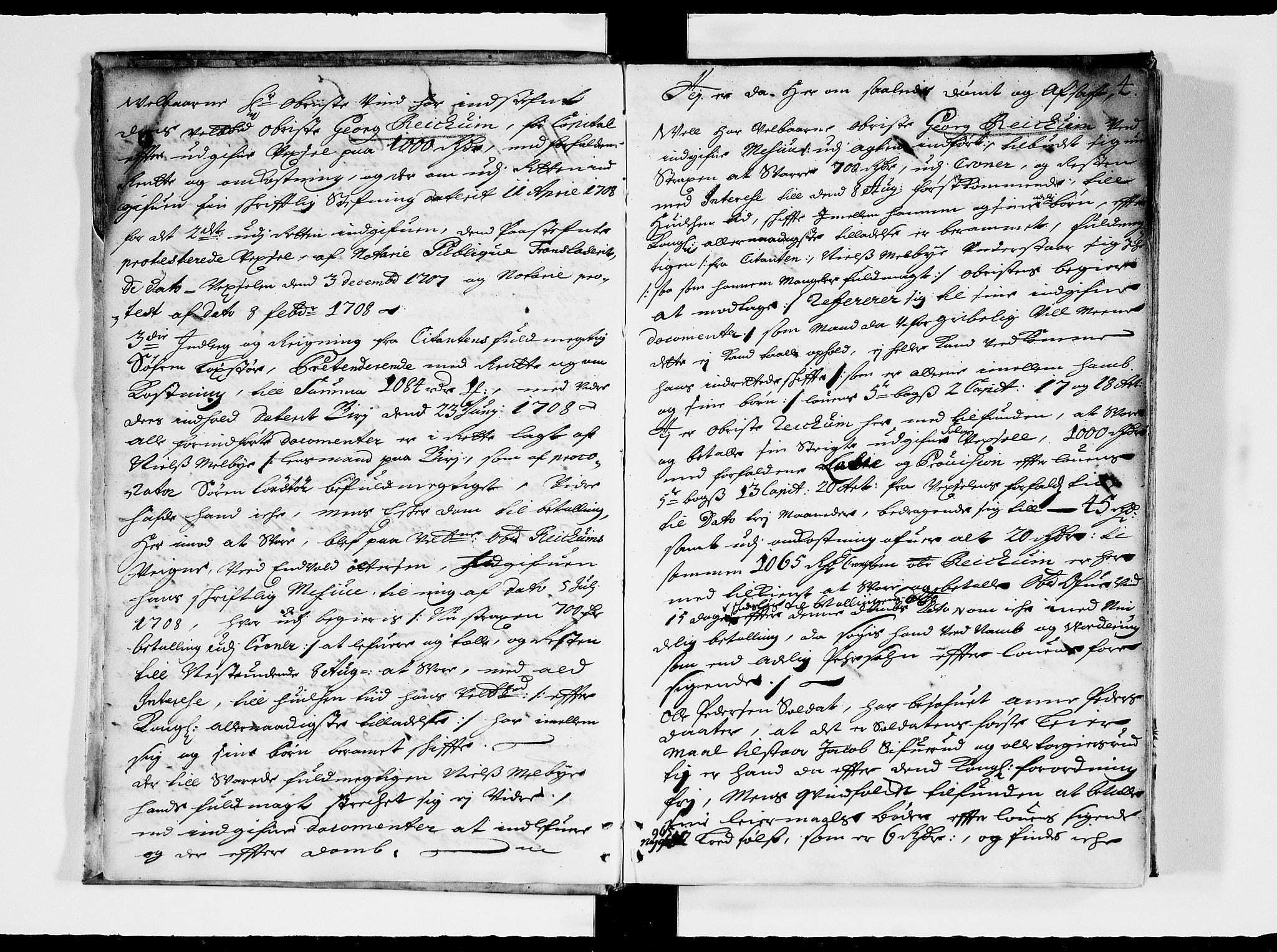 Sorenskriverier i Gudbrandsdalen, AV/SAH-TING-036/G/Gb/Gbb/L0028: Tingbok - Sør-Gudbrandsdal, 1708-1709, s. 3b-4a
