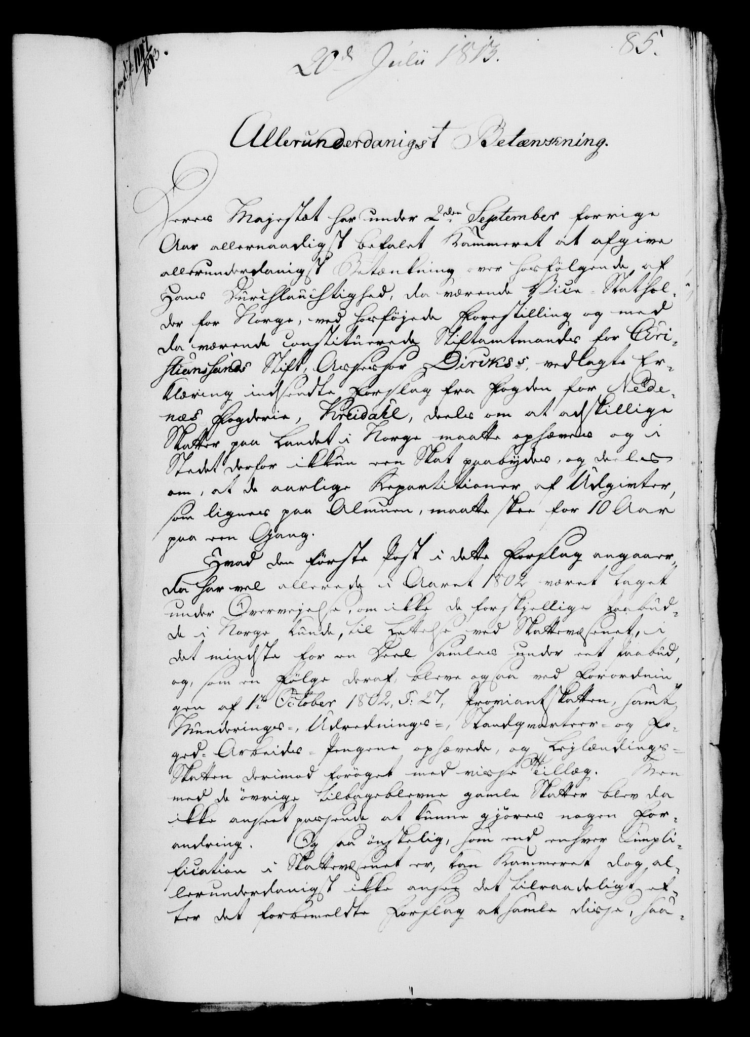 Rentekammeret, Kammerkanselliet, AV/RA-EA-3111/G/Gf/Gfa/L0095: Norsk relasjons- og resolusjonsprotokoll (merket RK 52.95), 1813-1814, s. 348