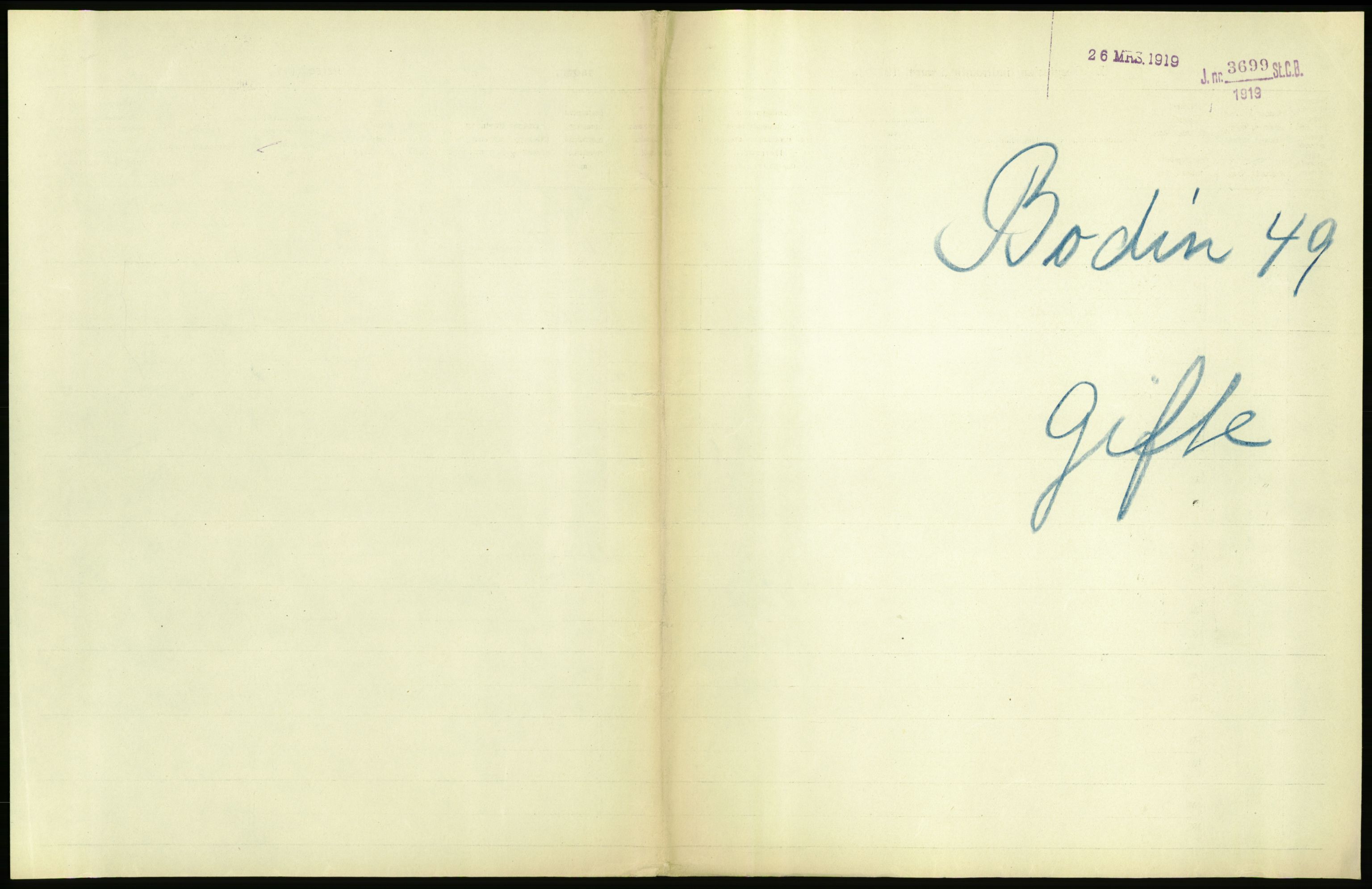 Statistisk sentralbyrå, Sosiodemografiske emner, Befolkning, RA/S-2228/D/Df/Dfb/Dfbh/L0054: Nordland fylke: Gifte, dødfødte. Bygder og byer., 1918, s. 129