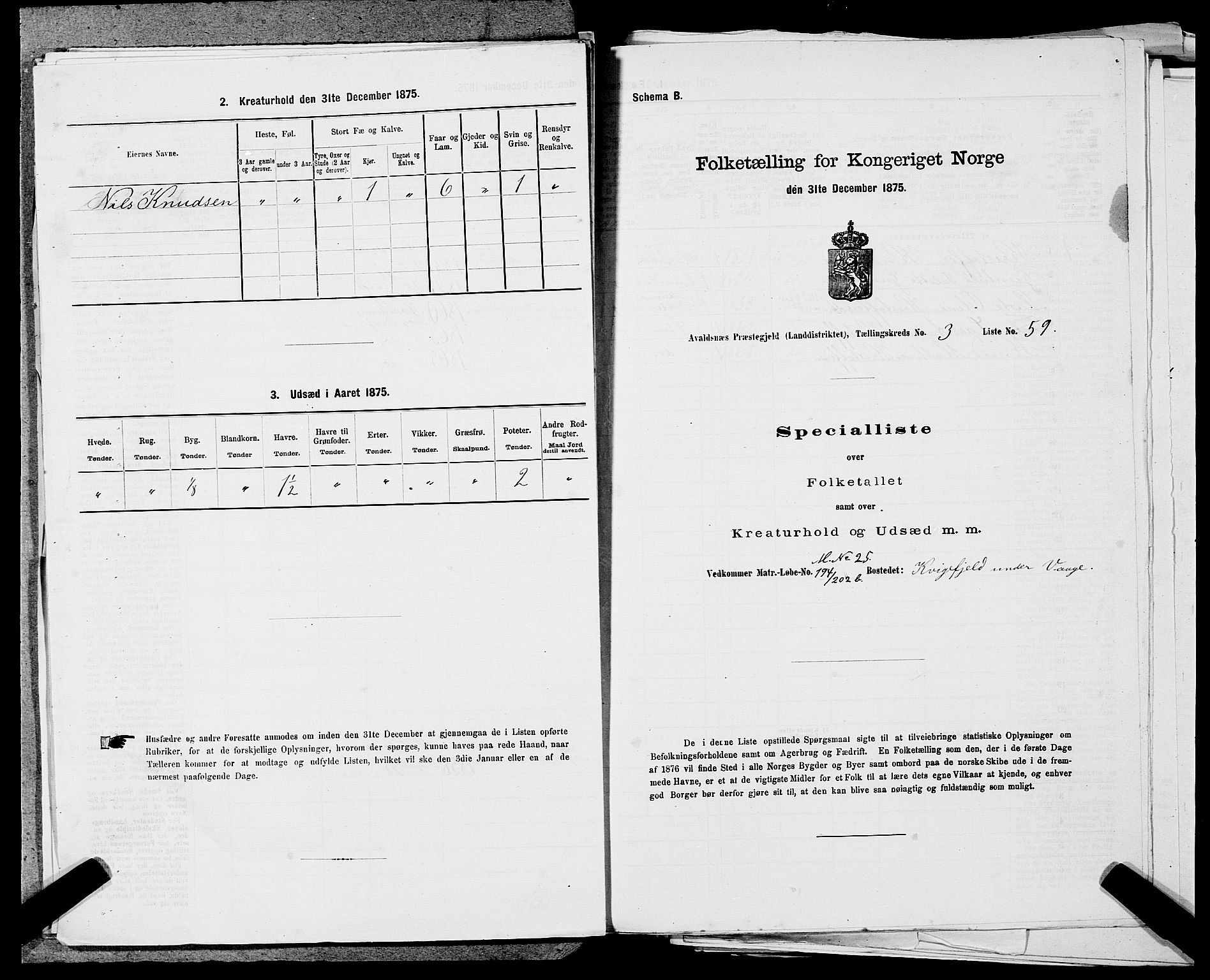 SAST, Folketelling 1875 for 1147L Avaldsnes prestegjeld, Avaldsnes sokn og Kopervik landsokn, 1875, s. 476