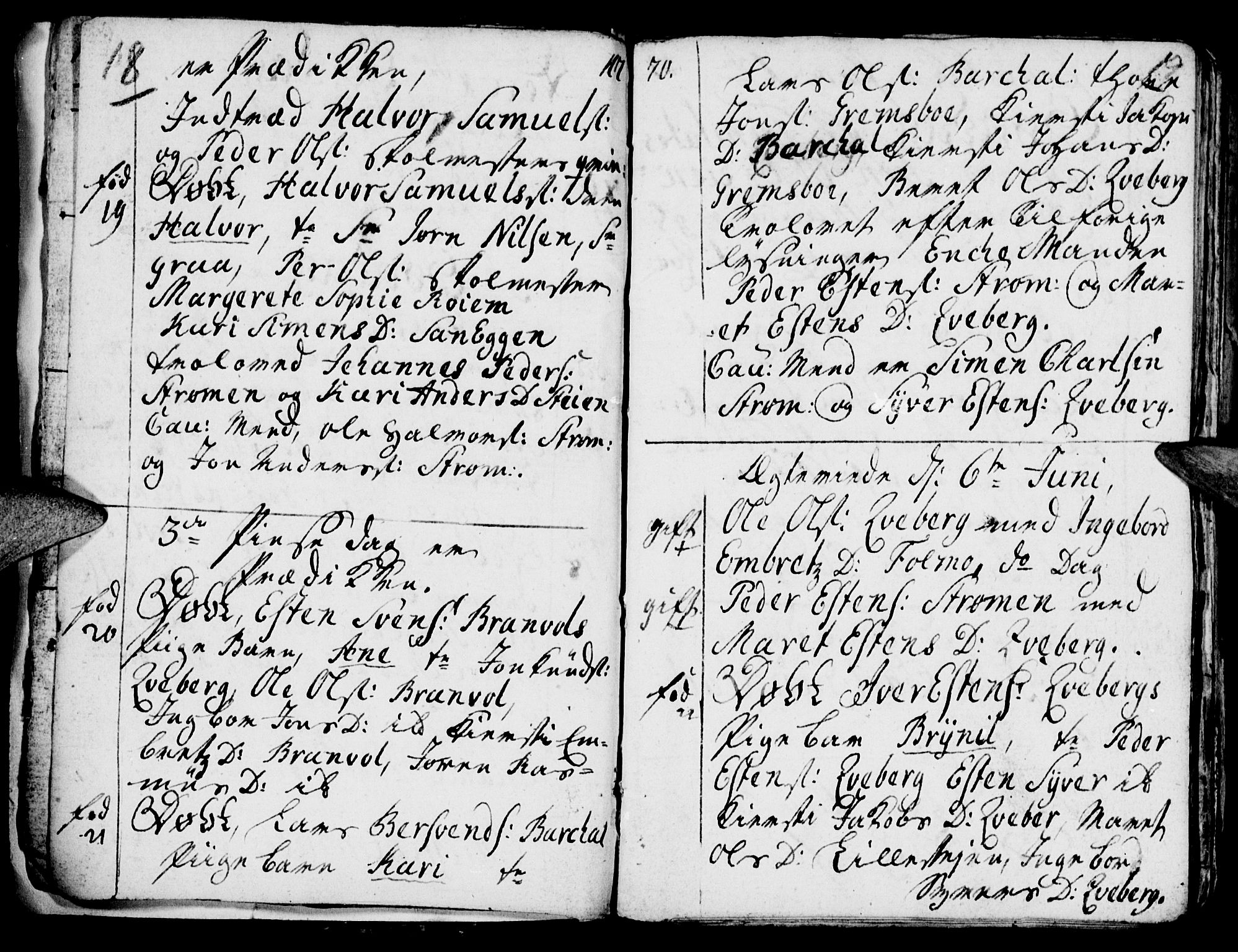 Tynset prestekontor, AV/SAH-PREST-058/H/Ha/Hab/L0009: Ministerialbok nr. 9, 1769-1781, s. 18-19