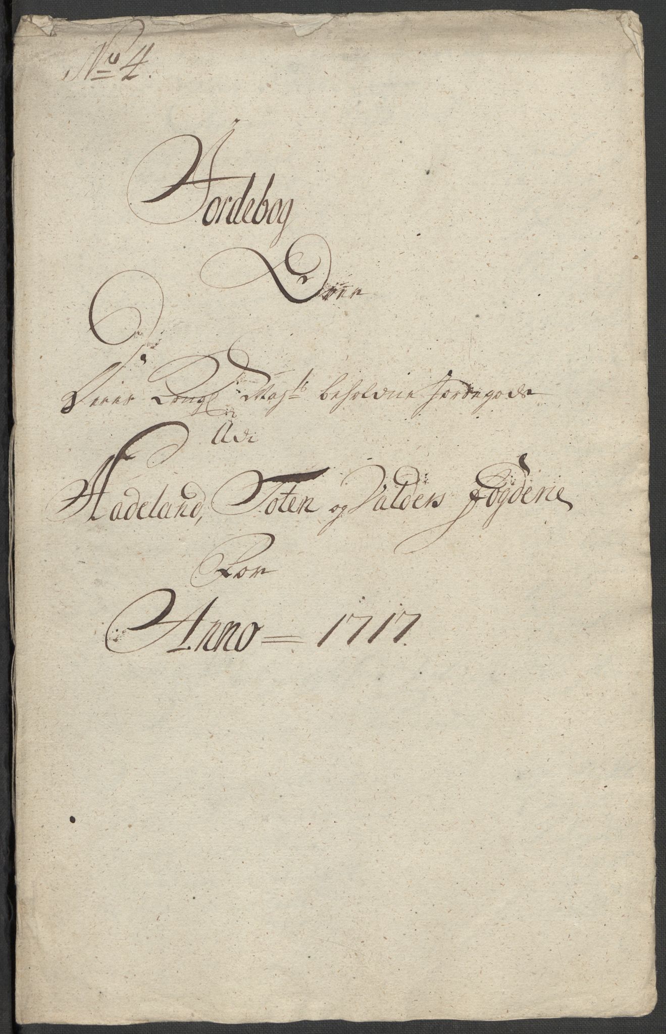 Rentekammeret inntil 1814, Reviderte regnskaper, Fogderegnskap, AV/RA-EA-4092/R18/L1318: Fogderegnskap Hadeland, Toten og Valdres, 1717, s. 59