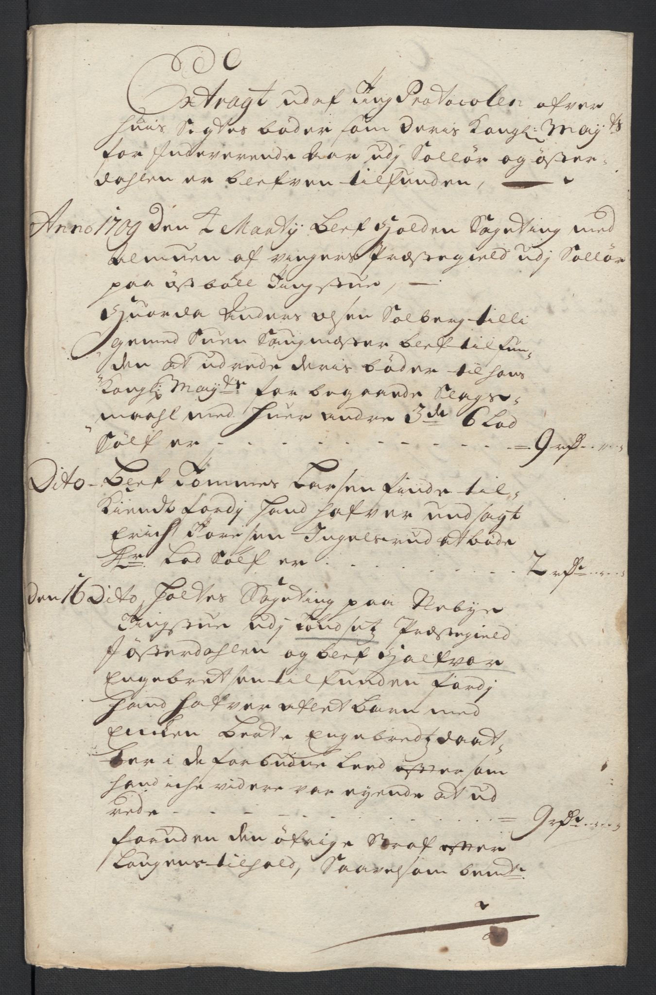 Rentekammeret inntil 1814, Reviderte regnskaper, Fogderegnskap, RA/EA-4092/R13/L0846: Fogderegnskap Solør, Odal og Østerdal, 1709, s. 51