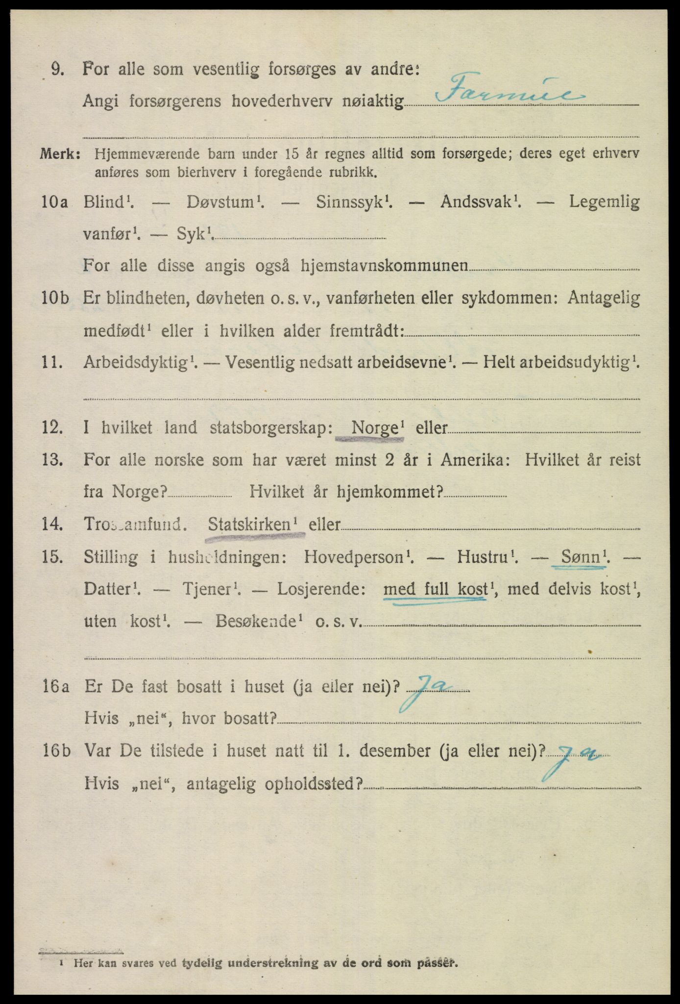SAK, Folketelling 1920 for 0924 Landvik herred, 1920, s. 2131