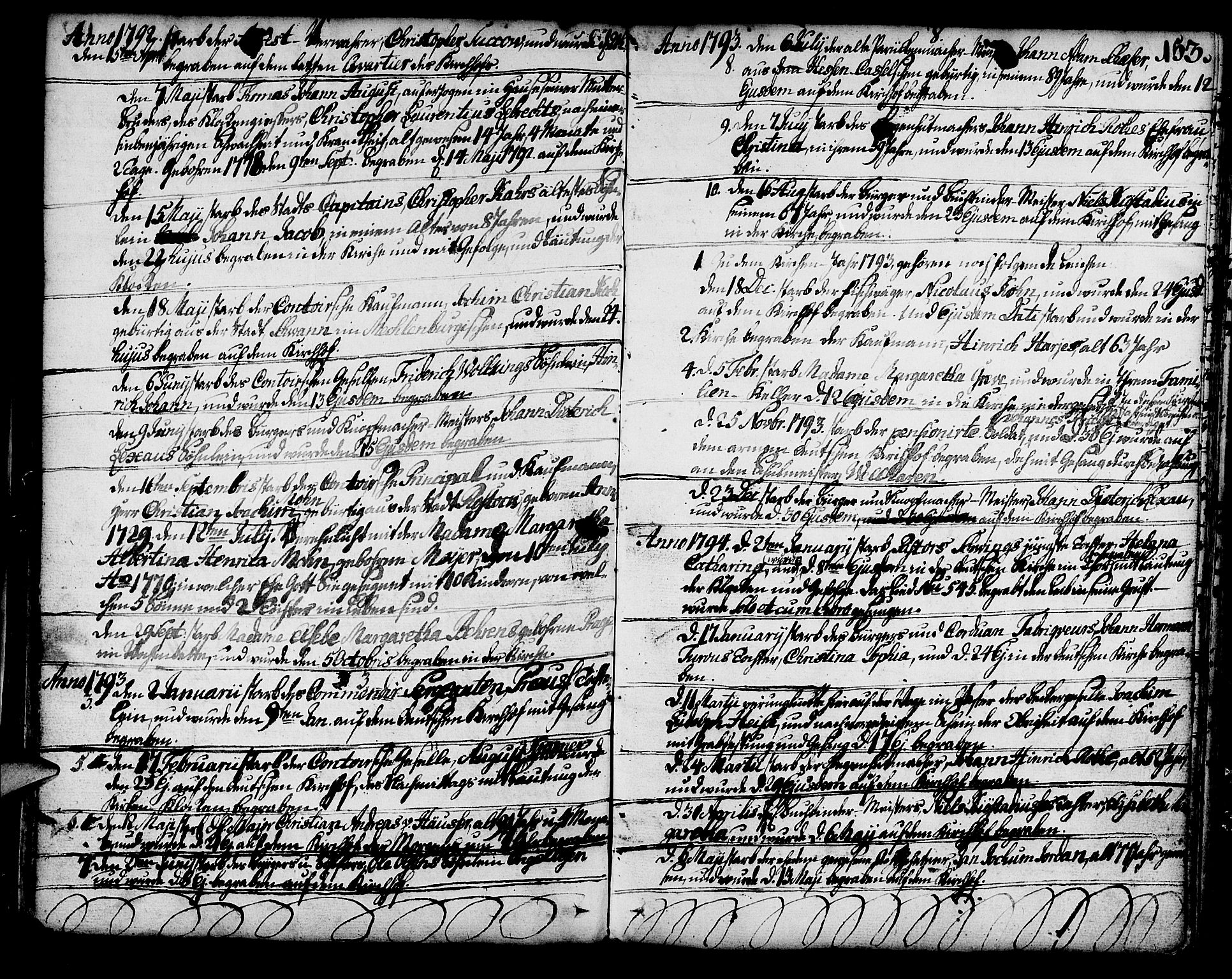 Mariakirken Sokneprestembete, AV/SAB-A-76901/H/Haa/L0003: Ministerialbok nr. A 3, 1786-1815, s. 153