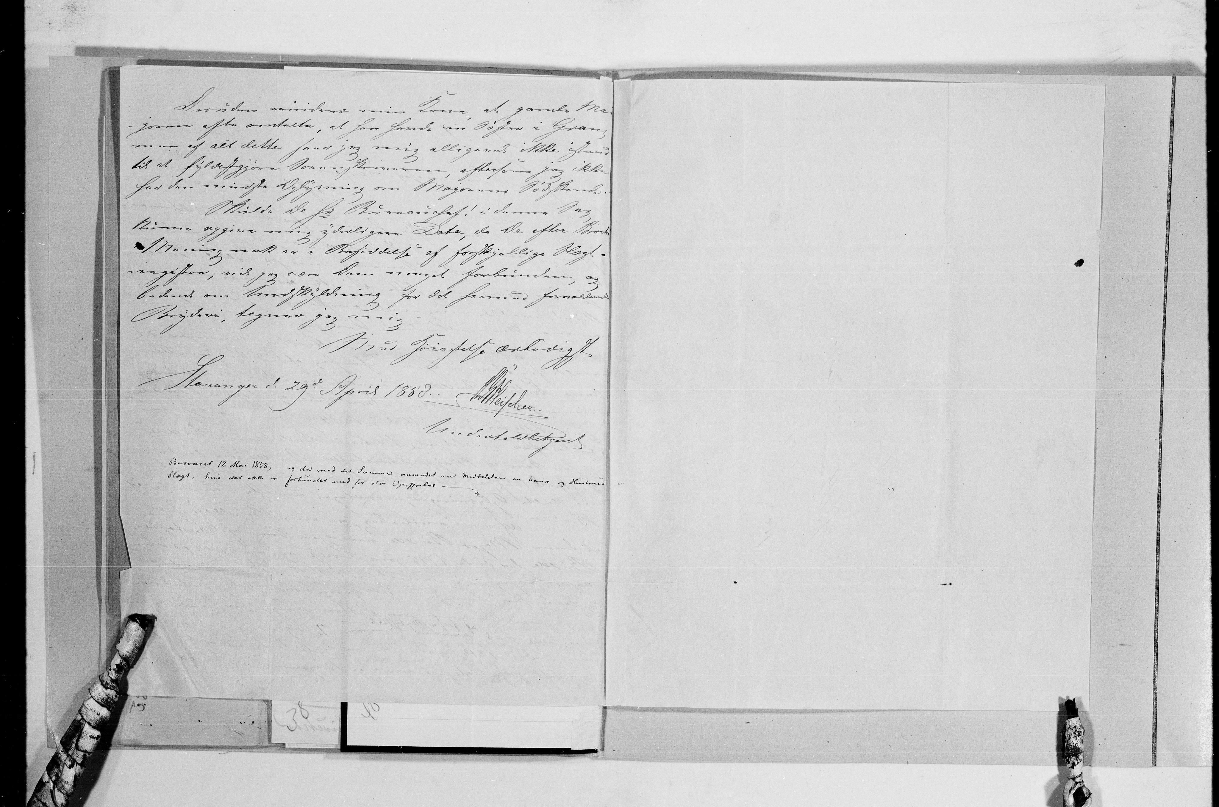 Lassens samlinger, AV/RA-PA-0051/G/L0097: Alfabetisk ordnede brev til Wilhelm Lassen: Fabritius - Grønvold, 1815-1907, s. 50