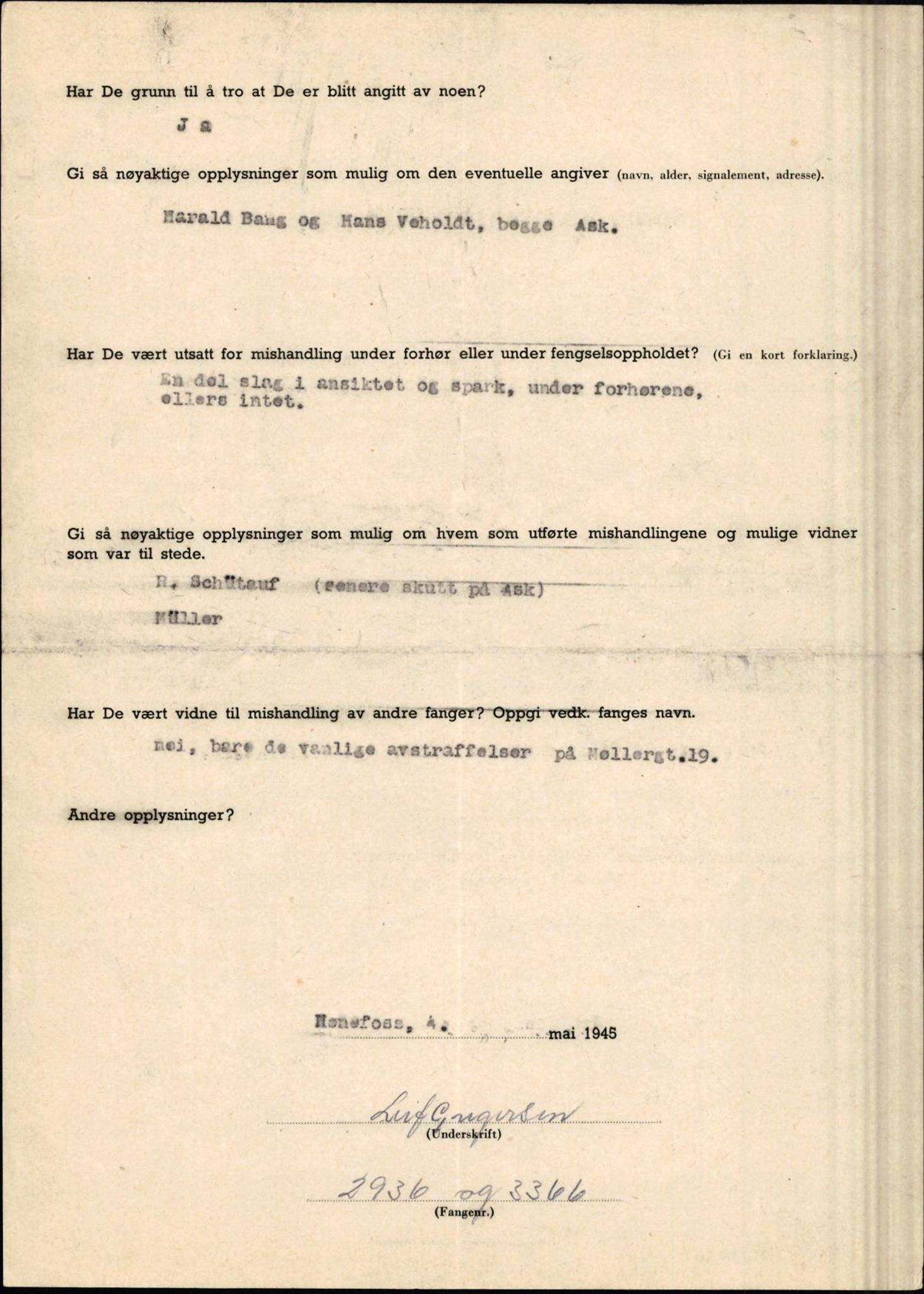 Rikspolitisjefen, AV/RA-S-1560/L/L0005: Gidske, Peder Martin -  Hansell, Georg, 1940-1945, s. 290