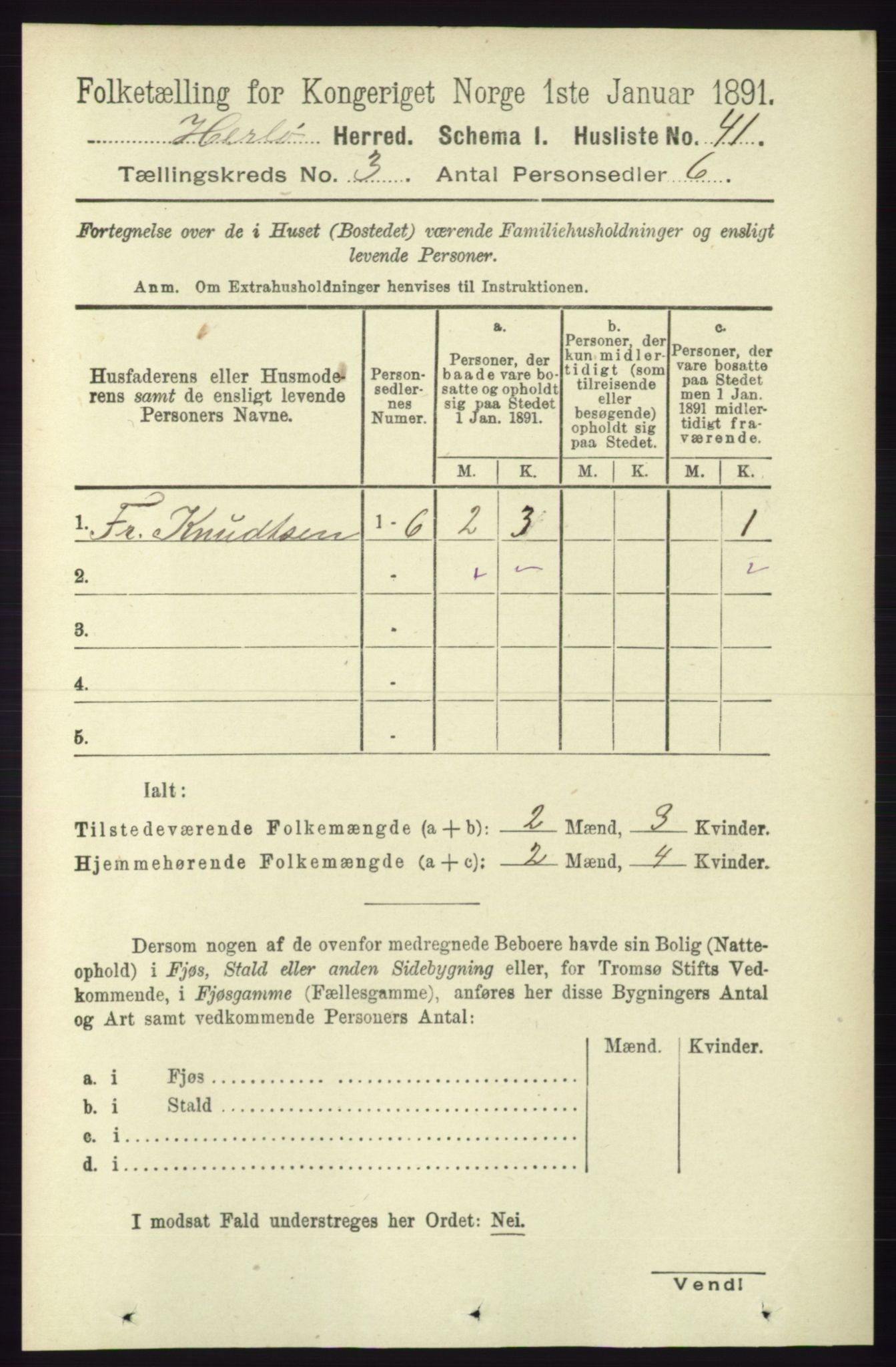 RA, Folketelling 1891 for 1258 Herdla herred, 1891, s. 1059