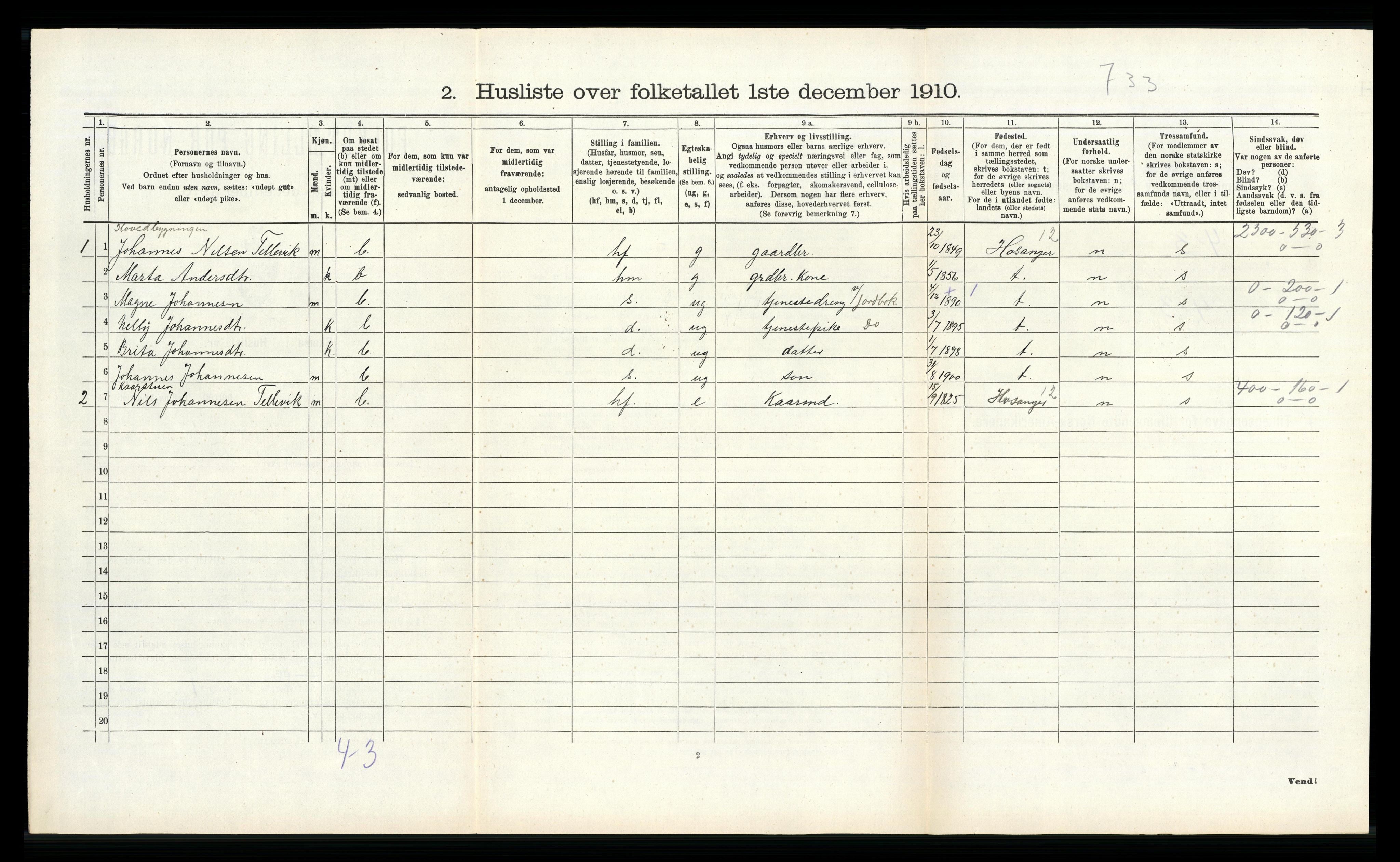 RA, Folketelling 1910 for 1254 Hamre herred, 1910, s. 861