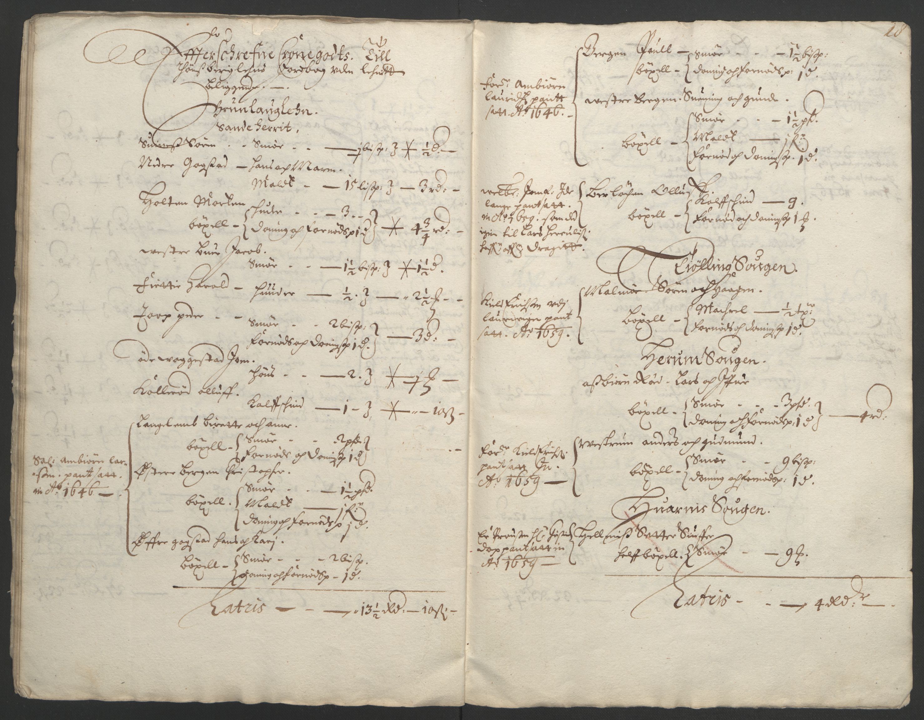 Rentekammeret inntil 1814, Reviderte regnskaper, Fogderegnskap, AV/RA-EA-4092/R32/L1838: Fogderegnskap Jarlsberg grevskap, 1661-1663, s. 169