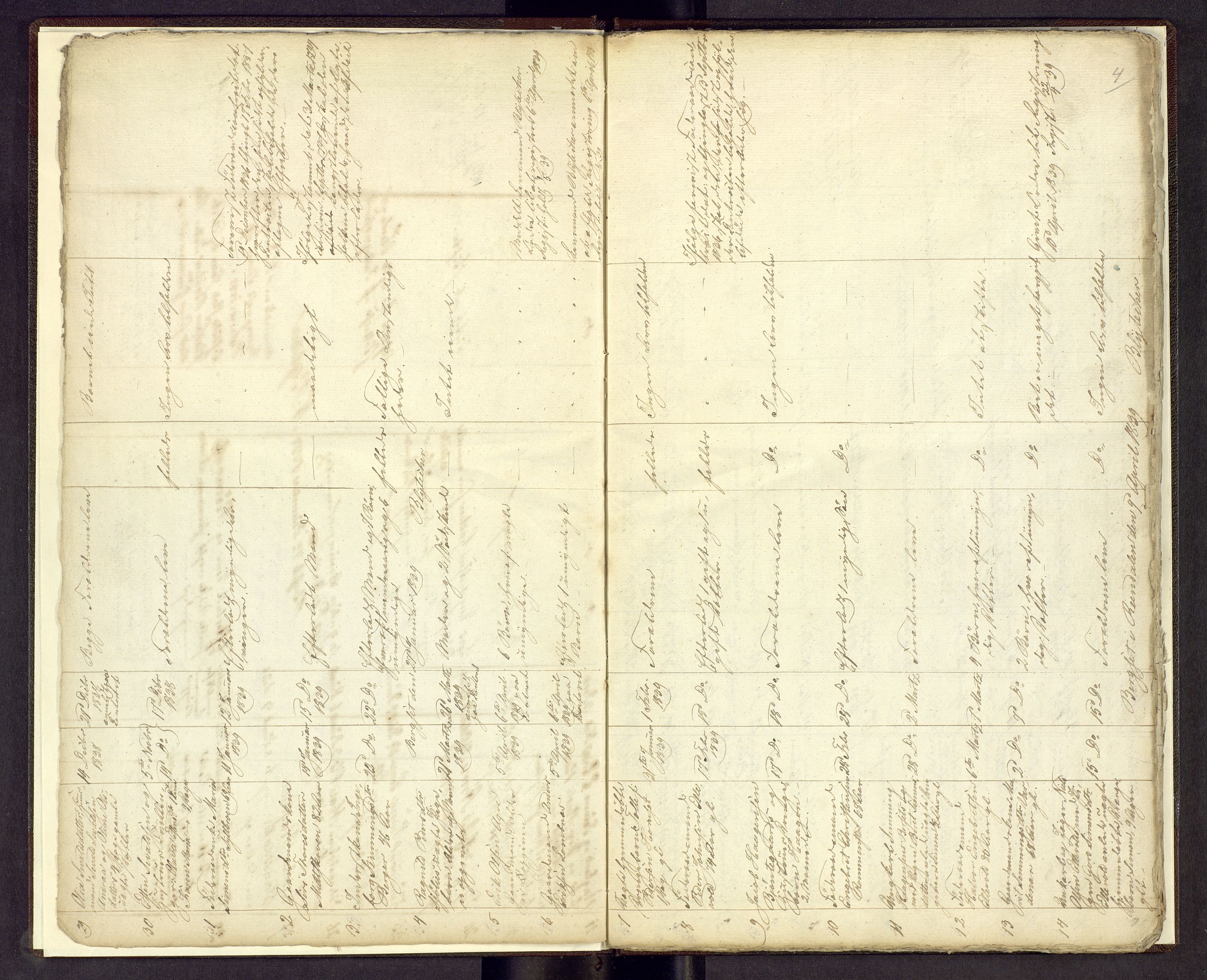 Nord-Østerdal tingrett, AV/SAH-TING-020/J/Jg/L0001/0001: Dødsfallsprotokoller / Dødsfallsprotokoll, 1837-1841