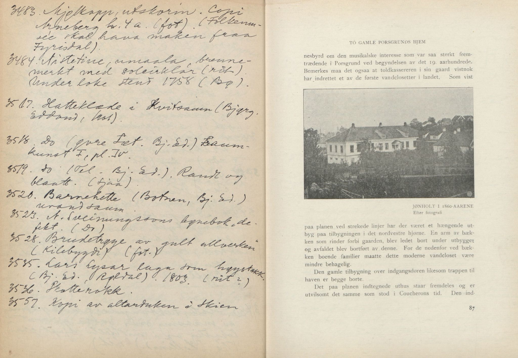 Rikard Berge, TEMU/TGM-A-1003/F/L0018/0035: 600-656 / 634 Aarsskrift Fylkesmuseet for Telemarken og Grenland 1914, 1914, s. 87