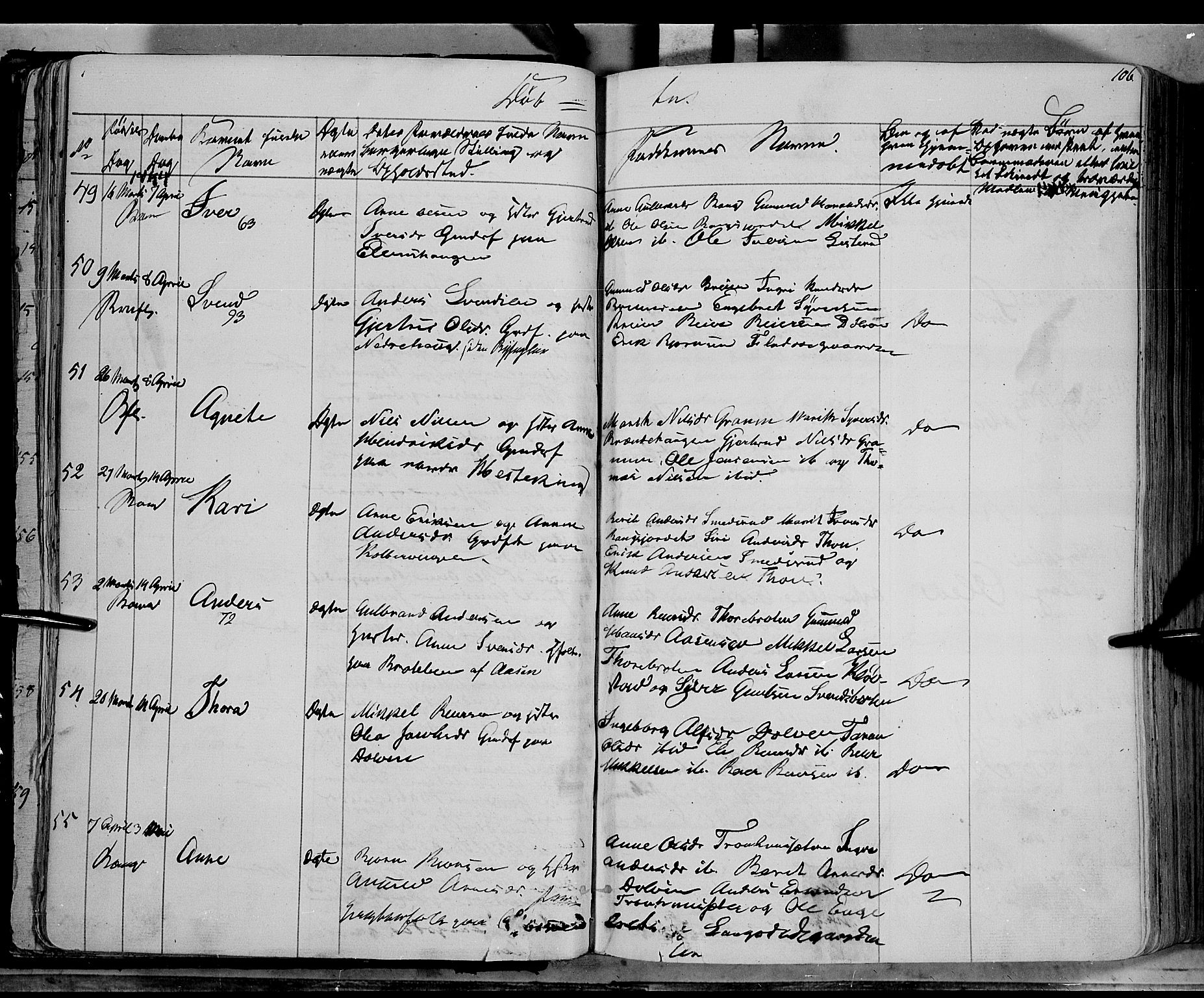 Sør-Aurdal prestekontor, AV/SAH-PREST-128/H/Ha/Haa/L0004: Ministerialbok nr. 4, 1841-1849, s. 105-106