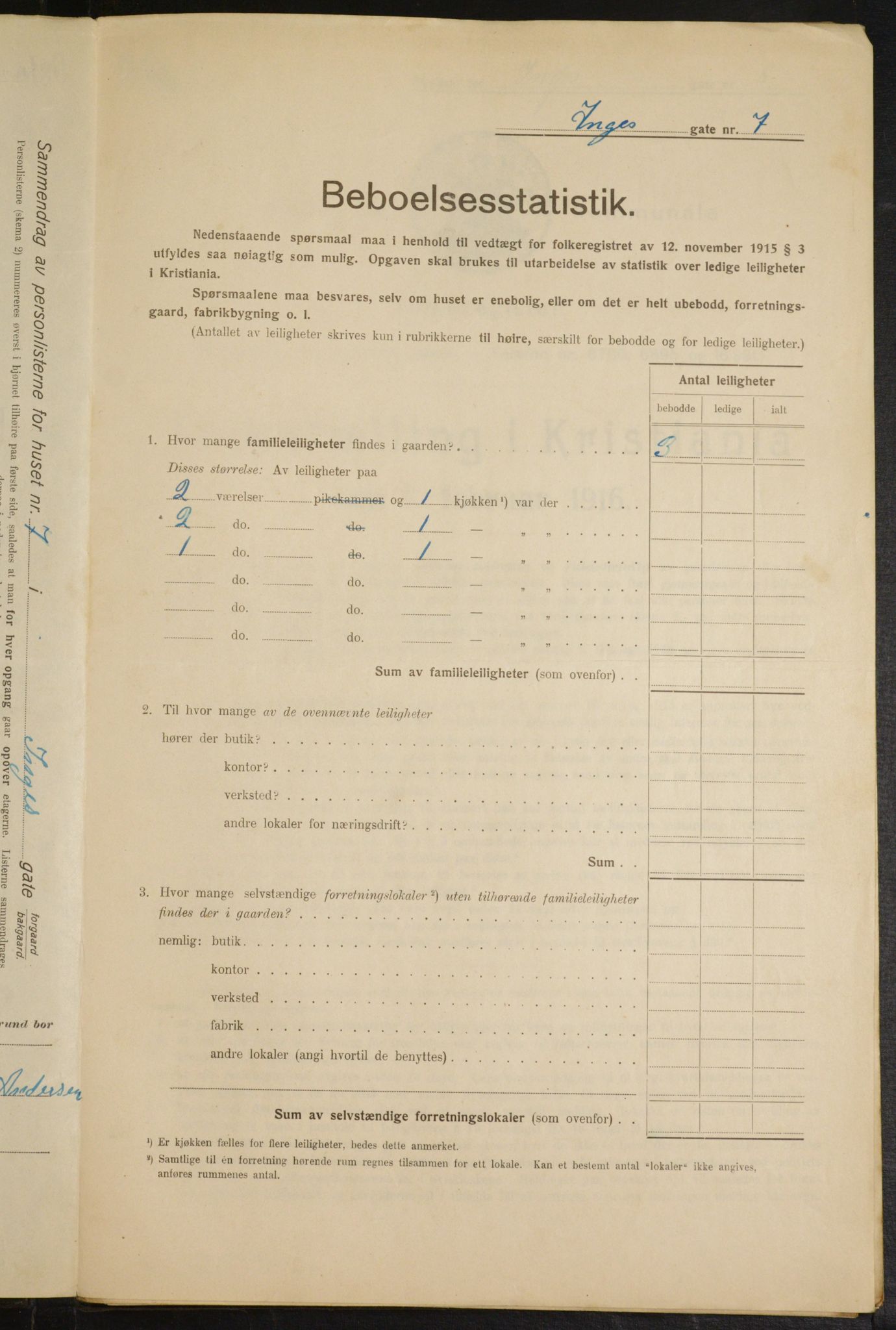 OBA, Kommunal folketelling 1.2.1916 for Kristiania, 1916, s. 44869