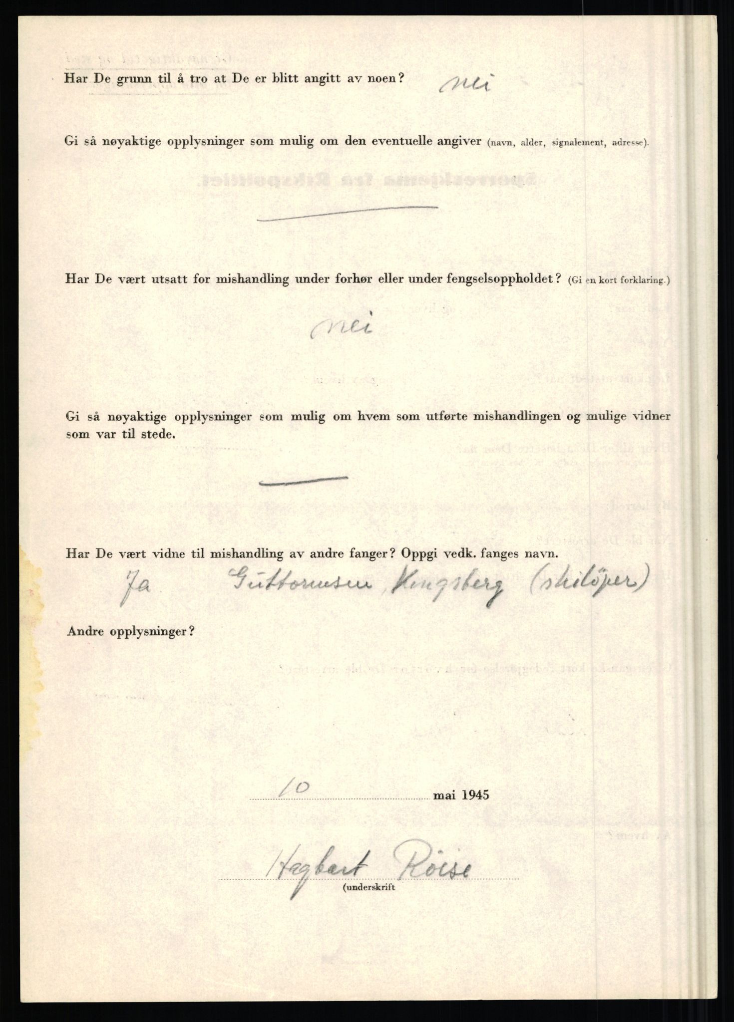 Rikspolitisjefen, AV/RA-S-1560/L/L0014: Pettersen, Aksel - Savosnick, Ernst, 1940-1945, s. 955