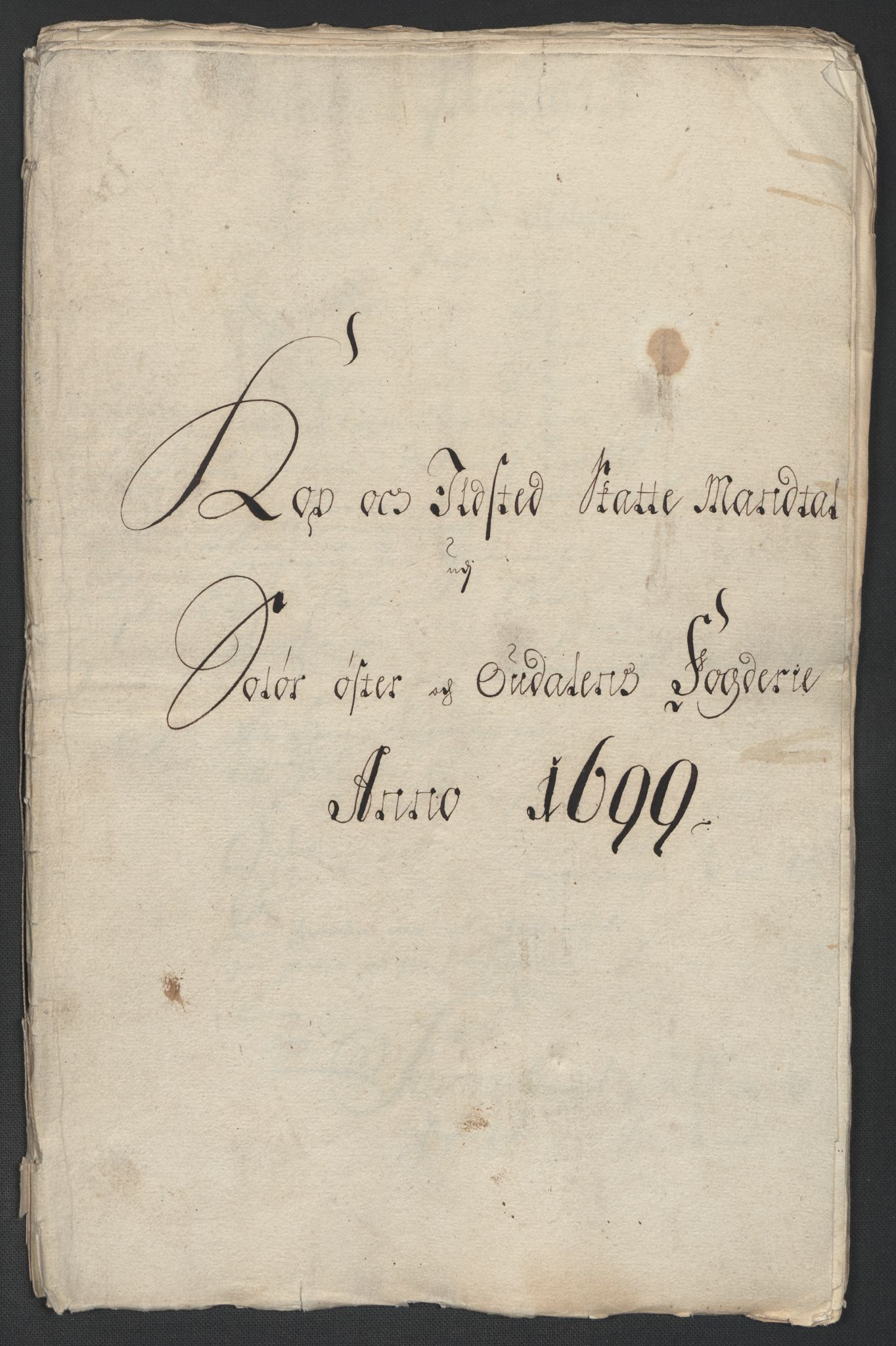 Rentekammeret inntil 1814, Reviderte regnskaper, Fogderegnskap, AV/RA-EA-4092/R13/L0837: Fogderegnskap Solør, Odal og Østerdal, 1699, s. 238