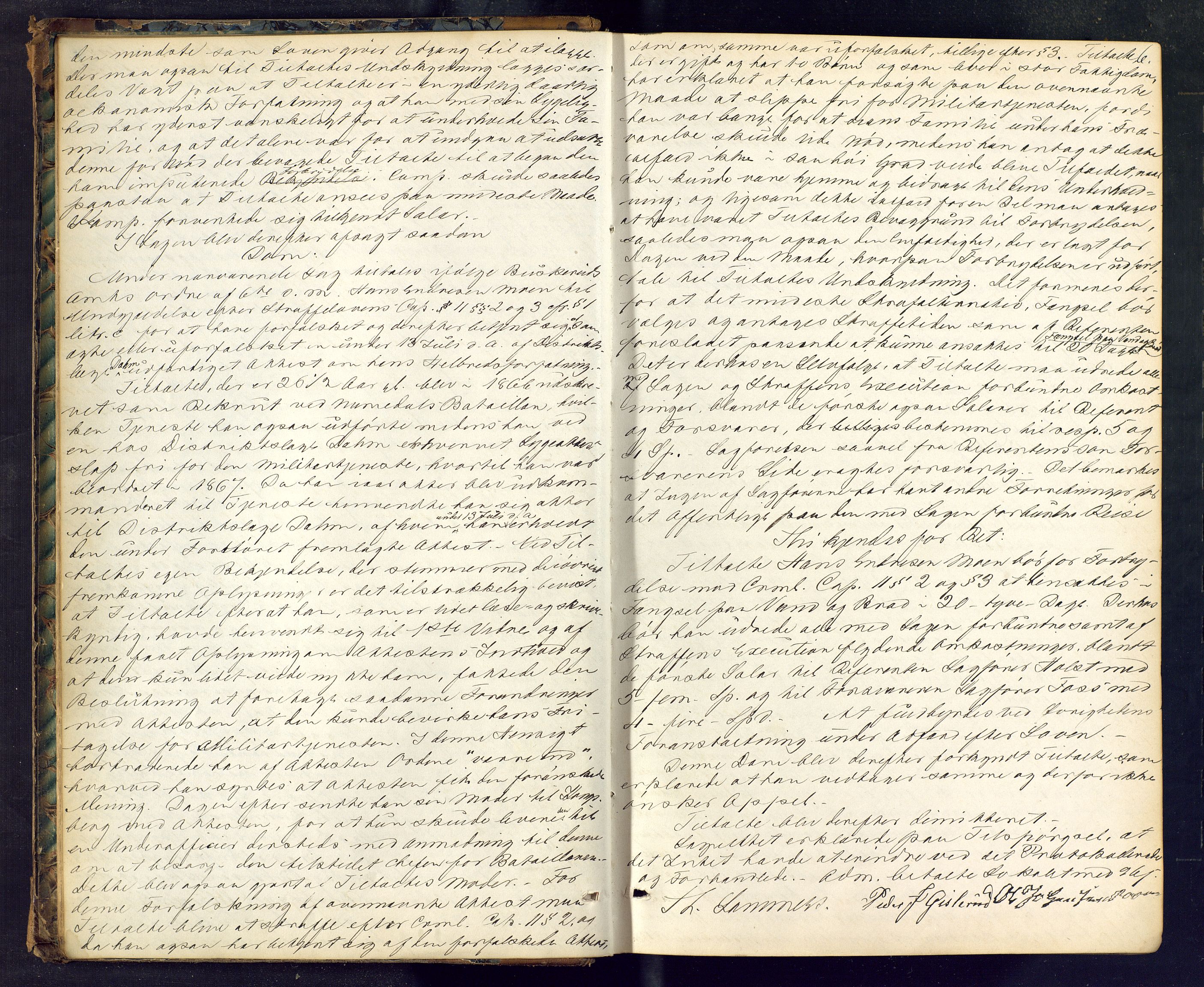 Numedal og Sandsvær sorenskriveri, AV/SAKO-A-128/F/Fc/Fca/L0010: Ekstrarettsprotokoll, 1869-1883, s. 6