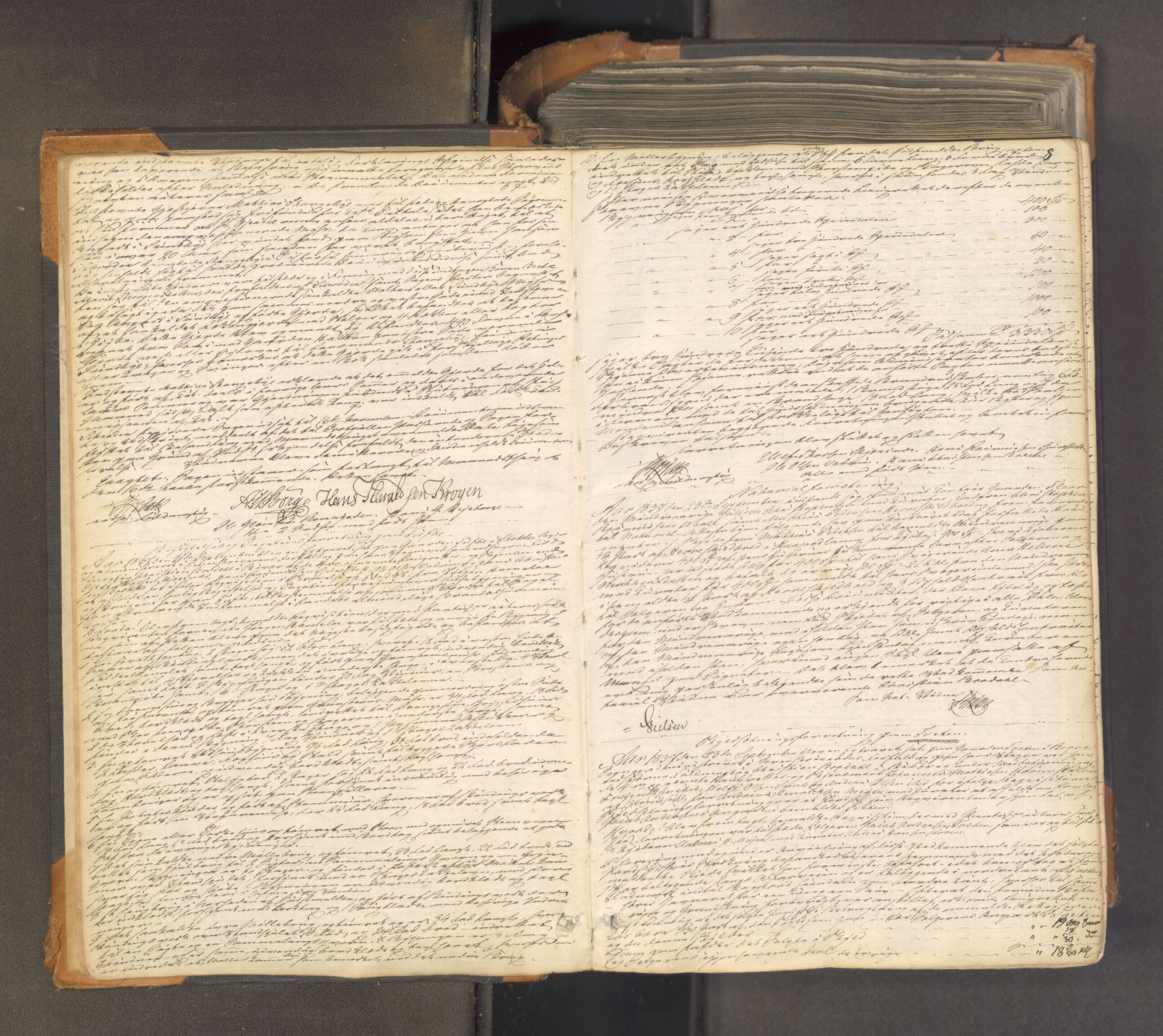 Søndre Jarlsberg sorenskriveri, AV/SAKO-A-129/F/Fa/L0033: Tingbok, 1837-1845, s. 7b-8a