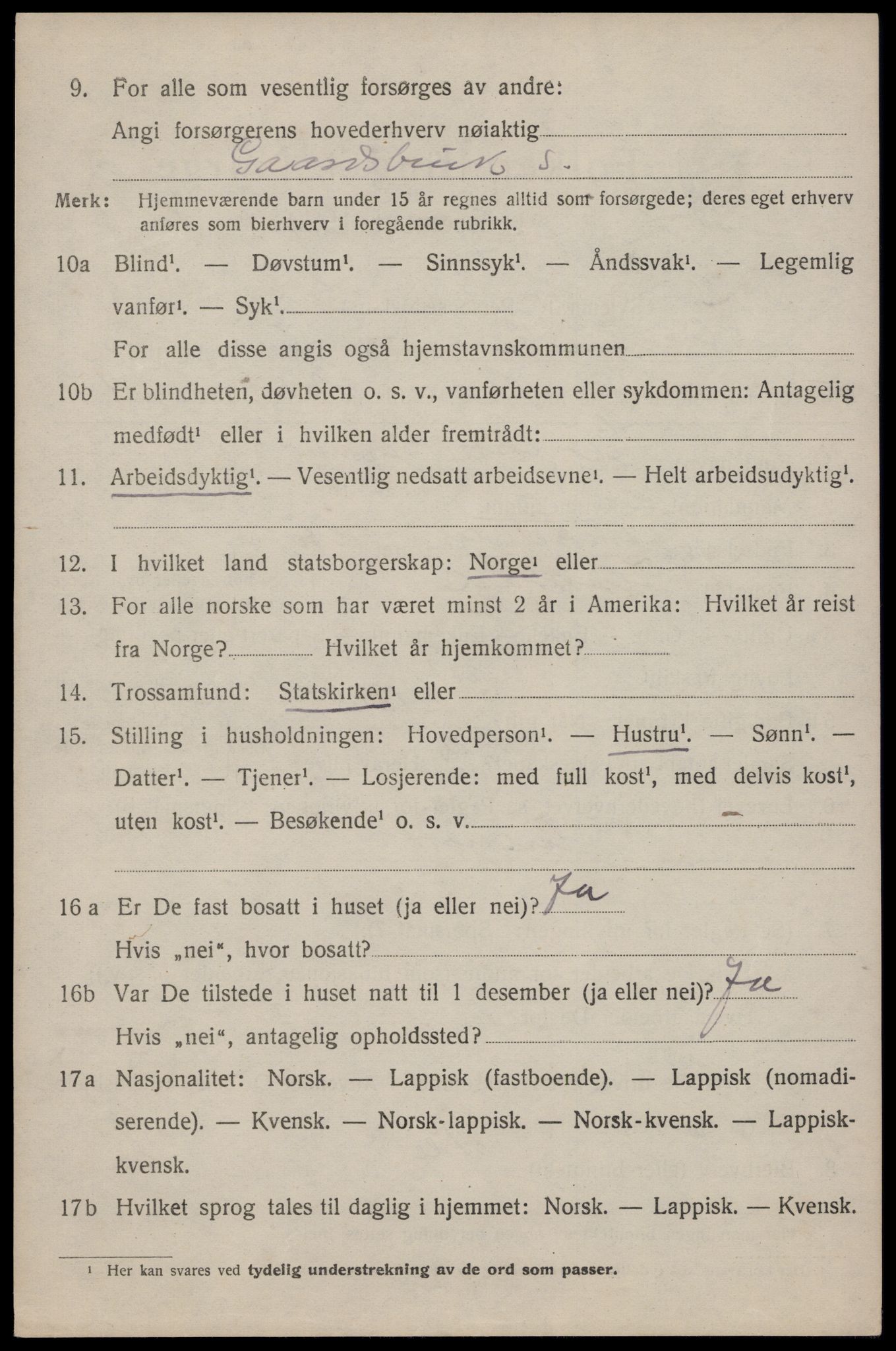 SAT, Folketelling 1920 for 1859 Flakstad herred, 1920, s. 2786