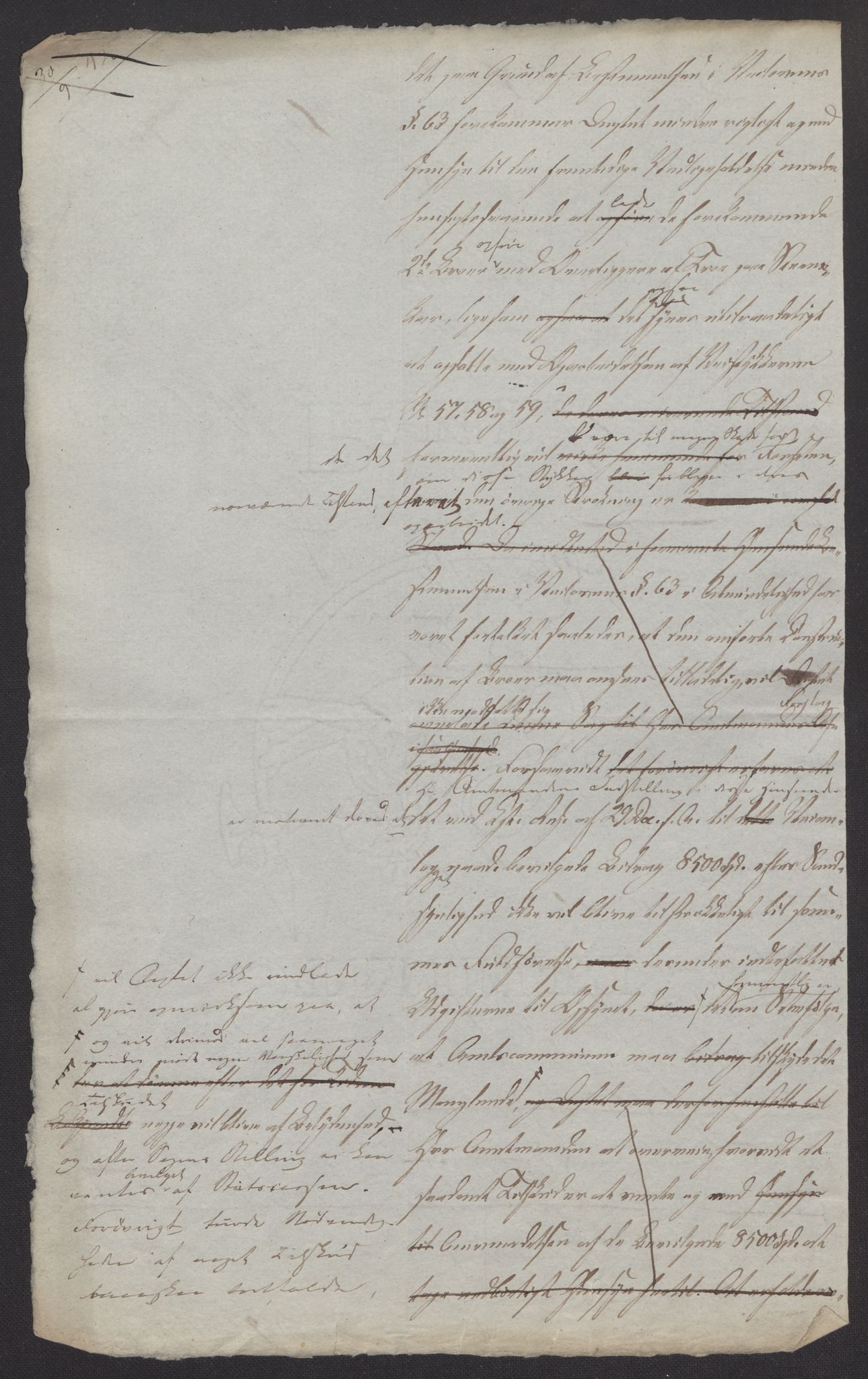 Indredepartementet, Veikontoret V, AV/RA-S-1127/E/L0058/0001: Diverse arkivsaker fra Veikontoret / Journalsaker vedkommende veien Moy-Helleland, 1842-1844