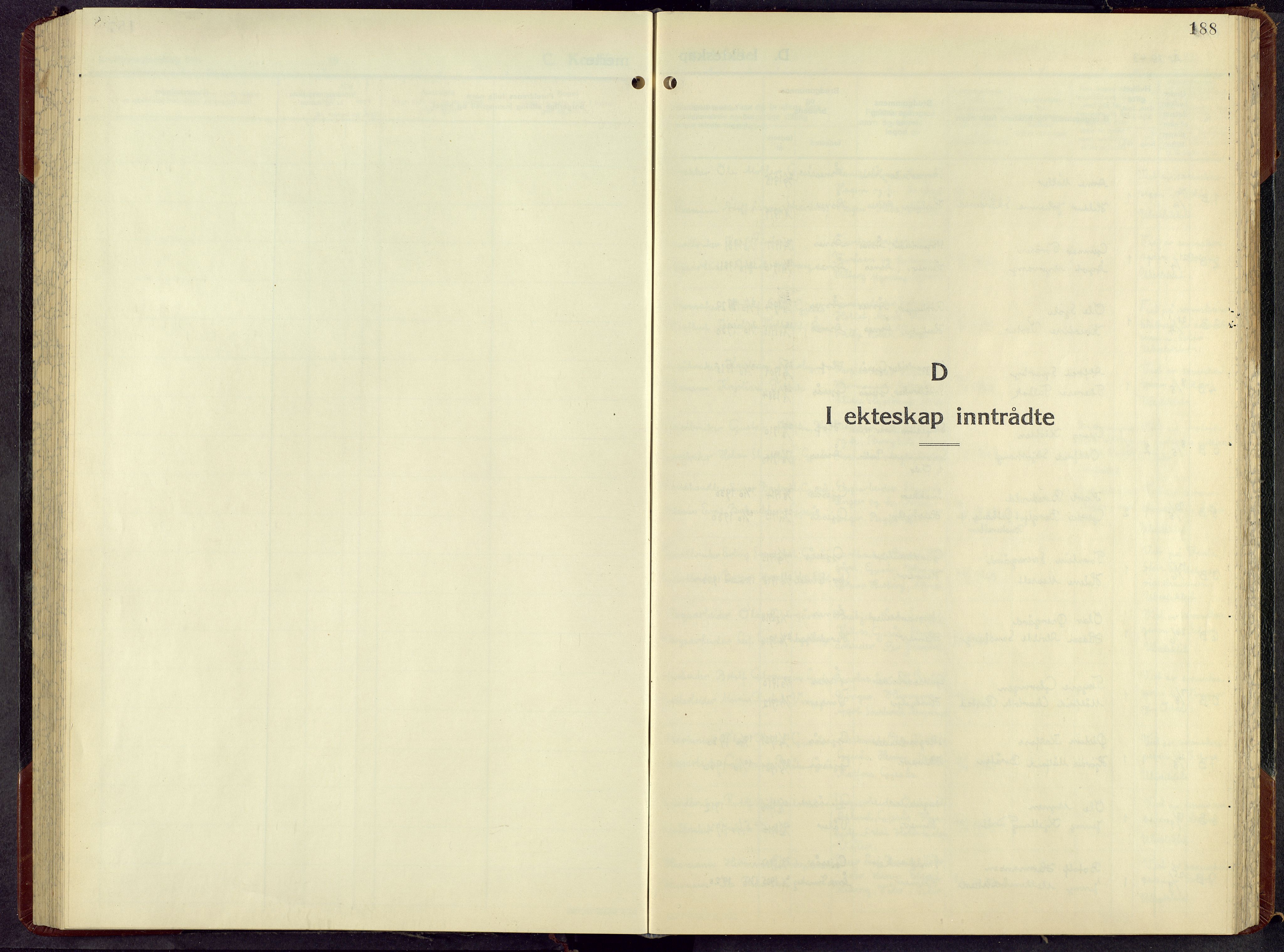 Åsnes prestekontor, AV/SAH-PREST-042/H/Ha/Hab/L0013: Klokkerbok nr. 13, 1943-1966, s. 188