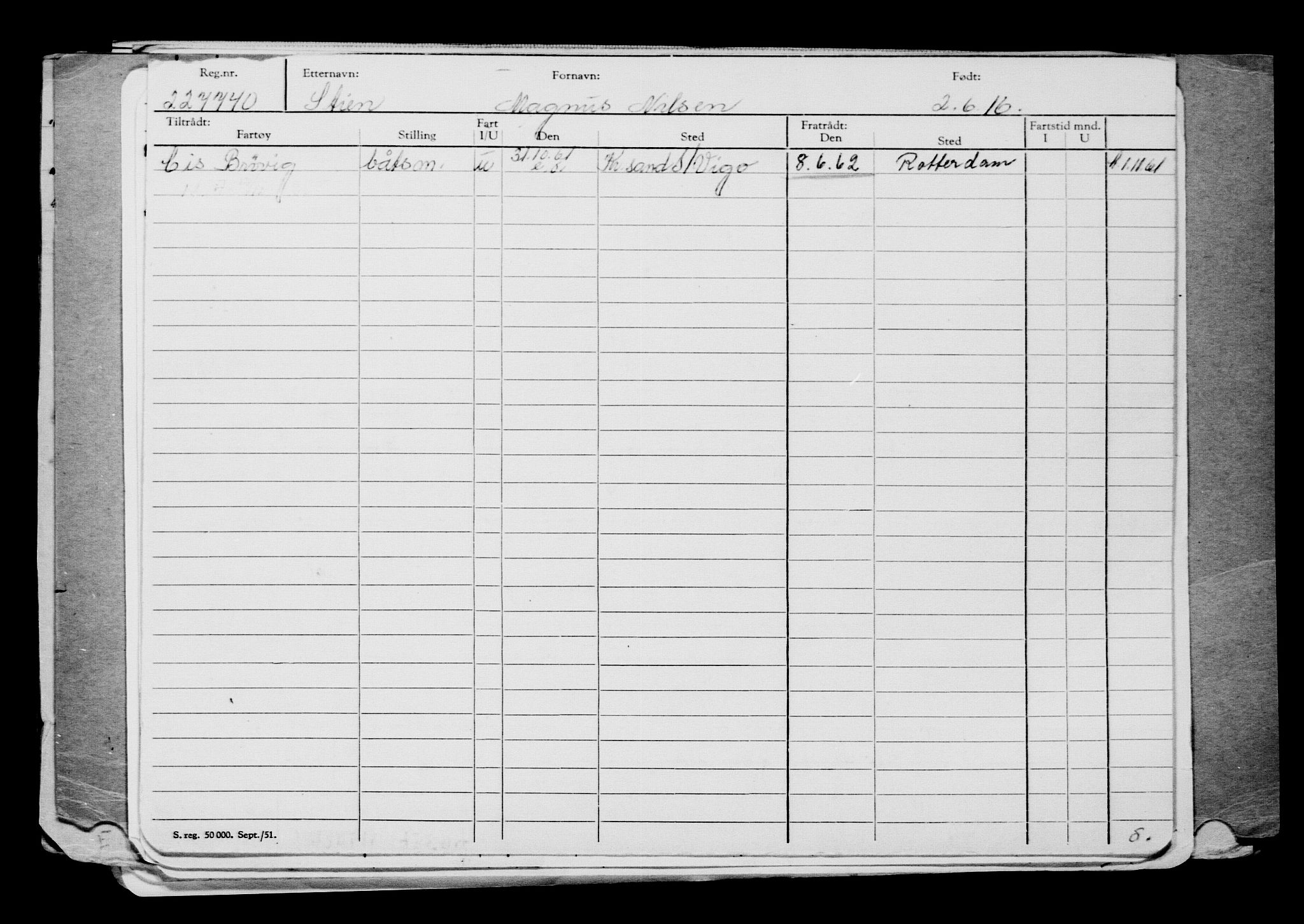 Direktoratet for sjømenn, AV/RA-S-3545/G/Gb/L0139: Hovedkort, 1916, s. 543