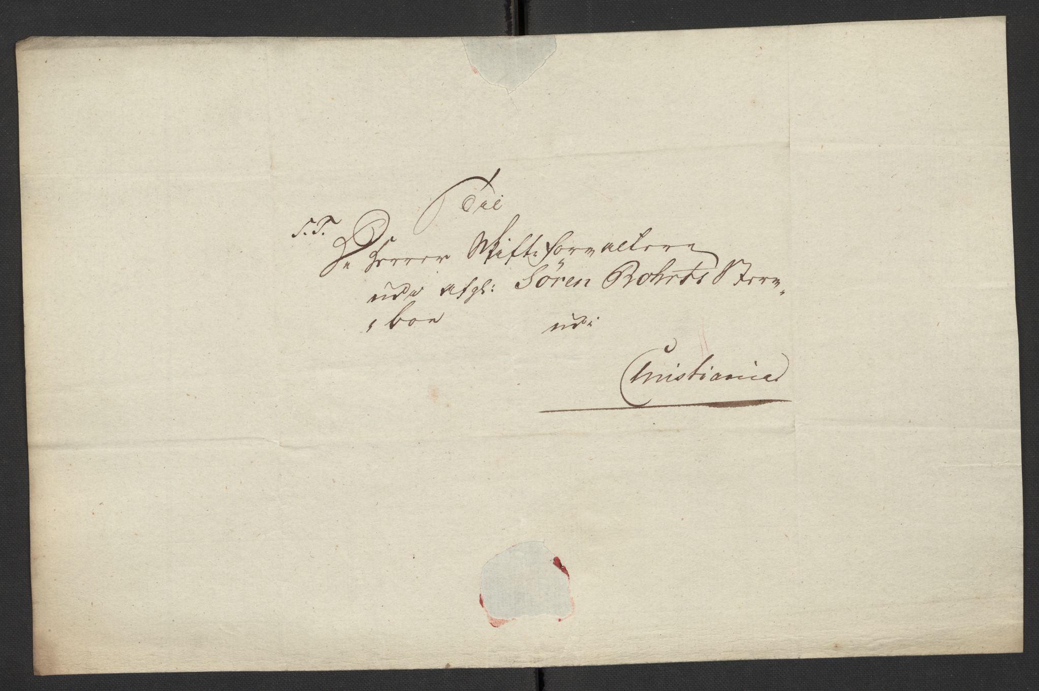 Oslo politidistrikt, AV/SAO-A-10085/D/Da/L0003: Innkomne brev, pro memoria m.v., 1781, s. 35
