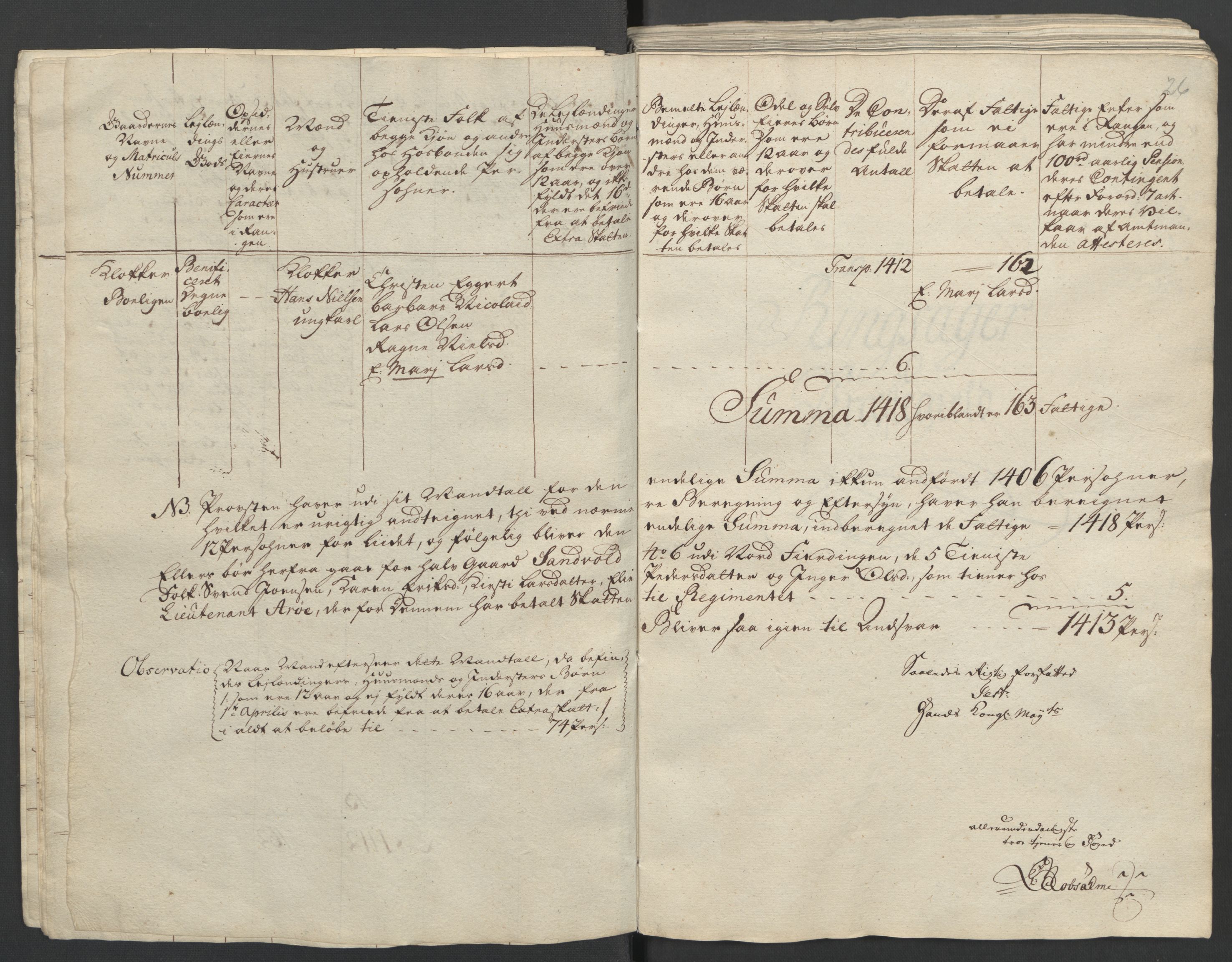 Rentekammeret inntil 1814, Reviderte regnskaper, Fogderegnskap, AV/RA-EA-4092/R16/L1147: Ekstraskatten Hedmark, 1763-1764, s. 164