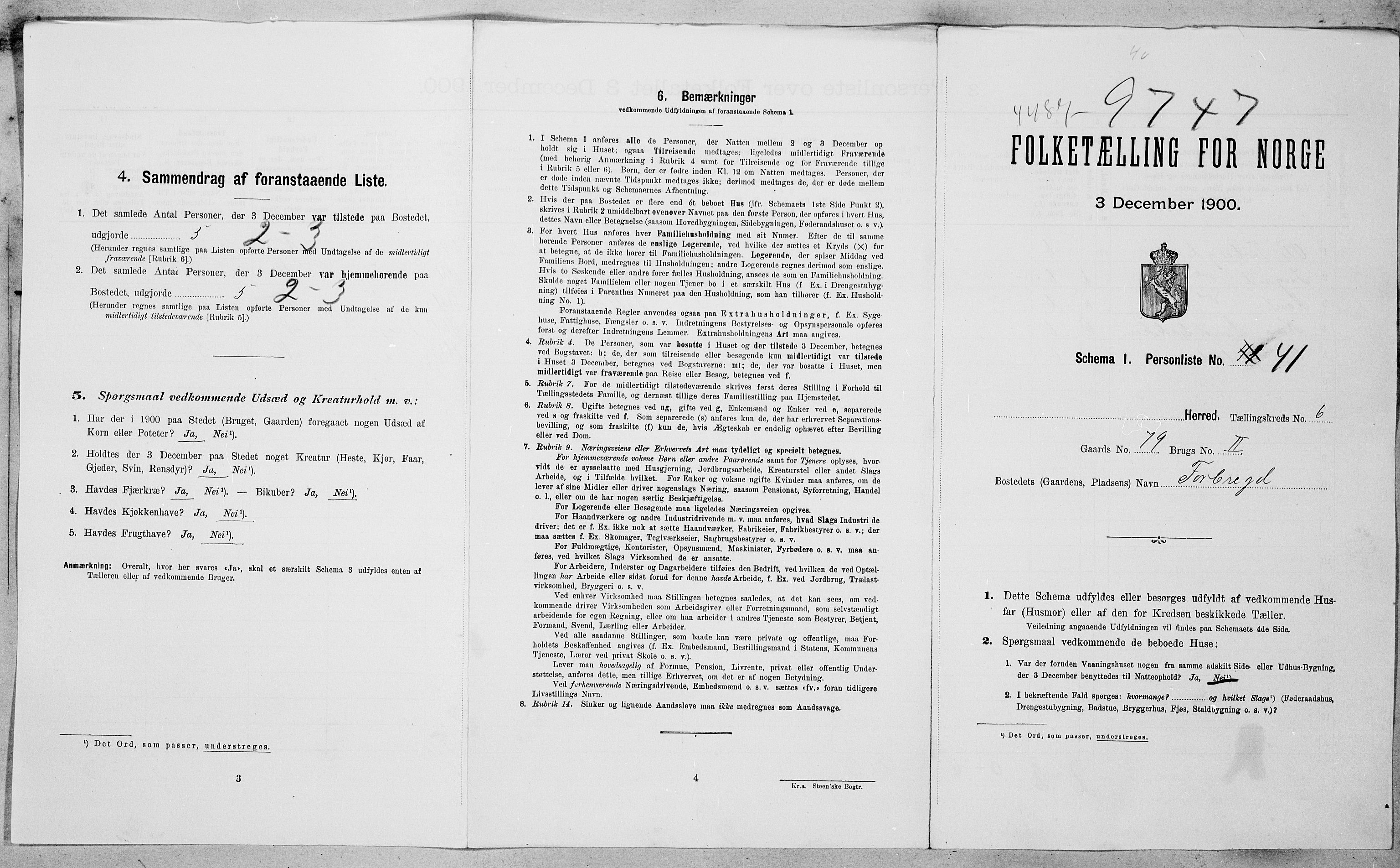 SAT, Folketelling 1900 for 1634 Oppdal herred, 1900, s. 62