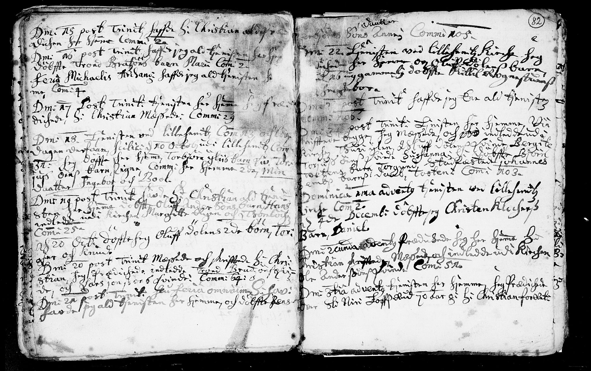 Heddal kirkebøker, SAKO/A-268/F/Fa/L0002: Ministerialbok nr. I 2, 1699-1722, s. 82