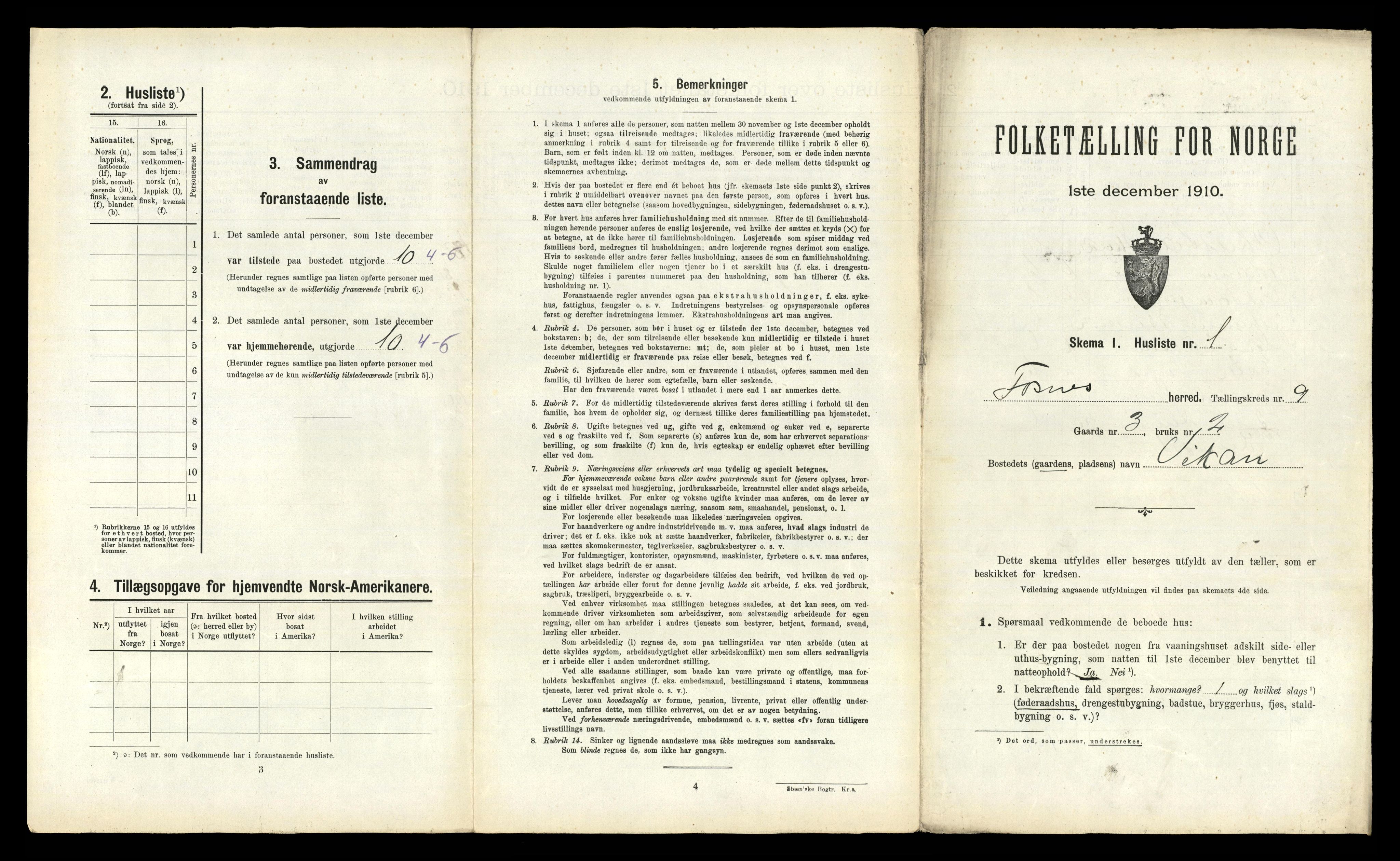 RA, Folketelling 1910 for 1748 Fosnes herred, 1910, s. 623