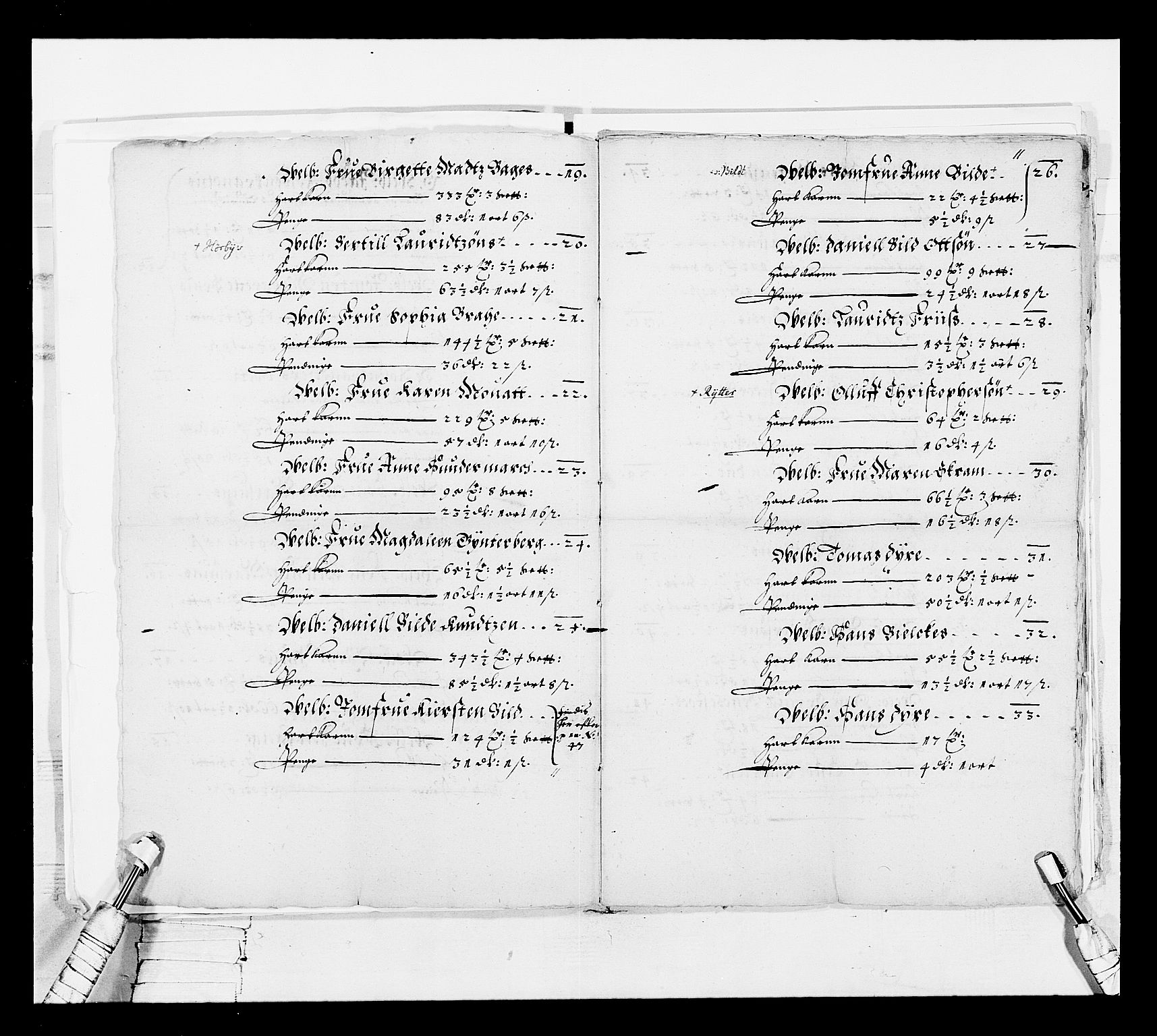 Stattholderembetet 1572-1771, AV/RA-EA-2870/Ek/L0017/0001: Jordebøker 1633-1658: / Adelsjordebøker, 1633-1639, s. 433