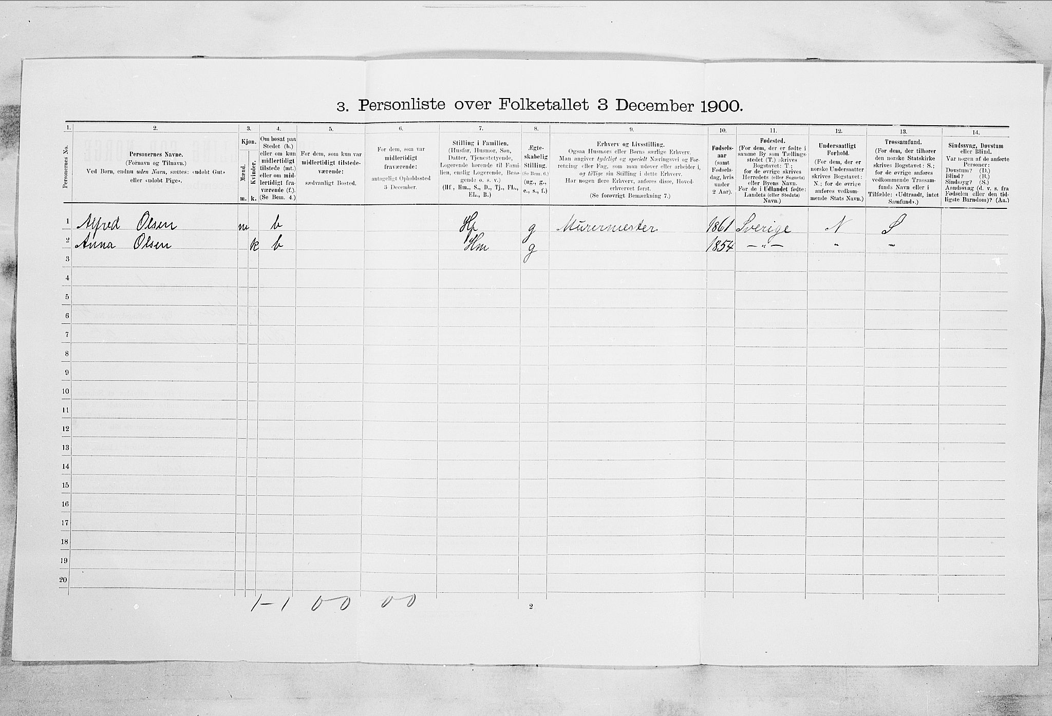 RA, Folketelling 1900 for 0703 Horten ladested, 1900, s. 2595