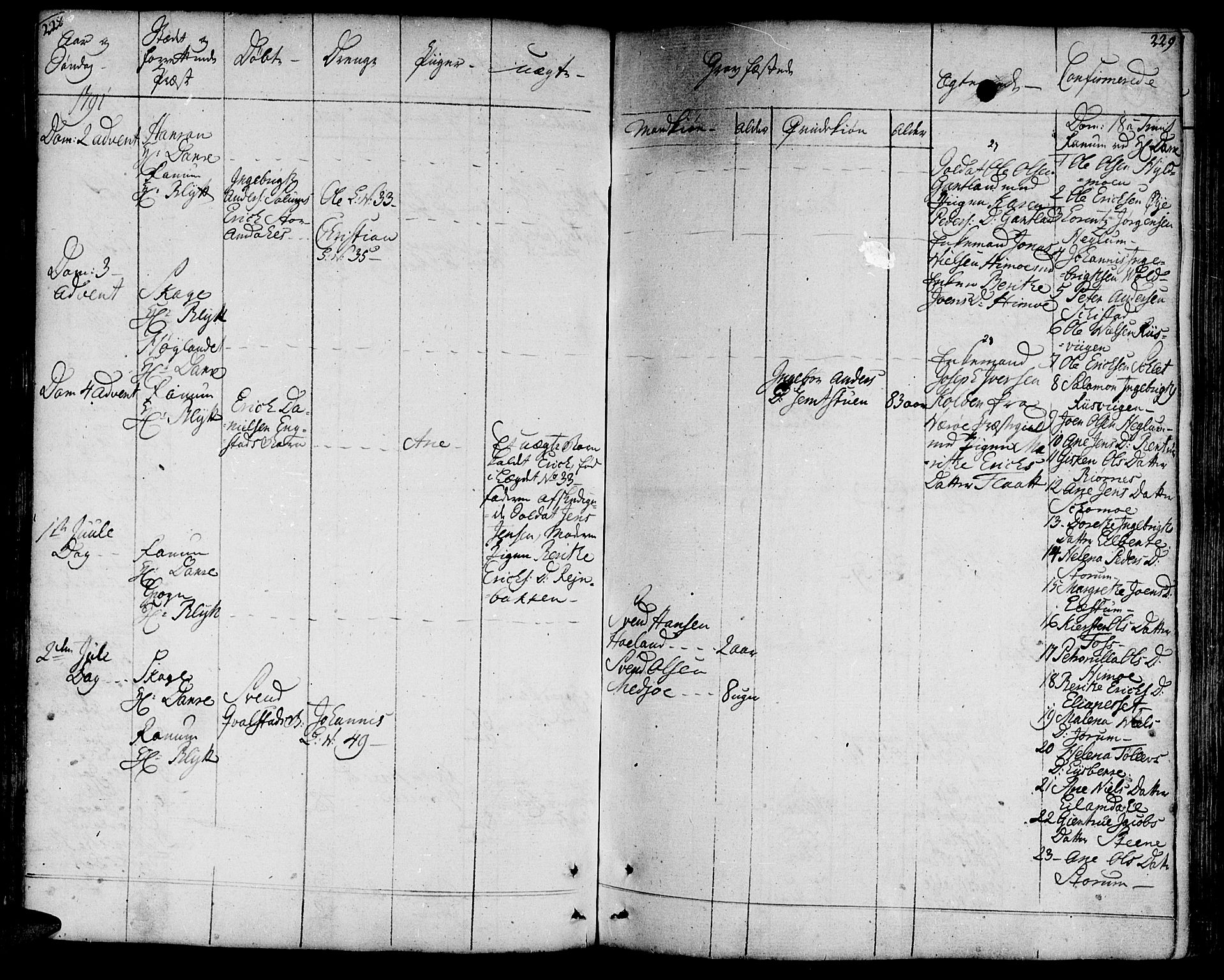 Ministerialprotokoller, klokkerbøker og fødselsregistre - Nord-Trøndelag, SAT/A-1458/764/L0544: Ministerialbok nr. 764A04, 1780-1798, s. 228-229