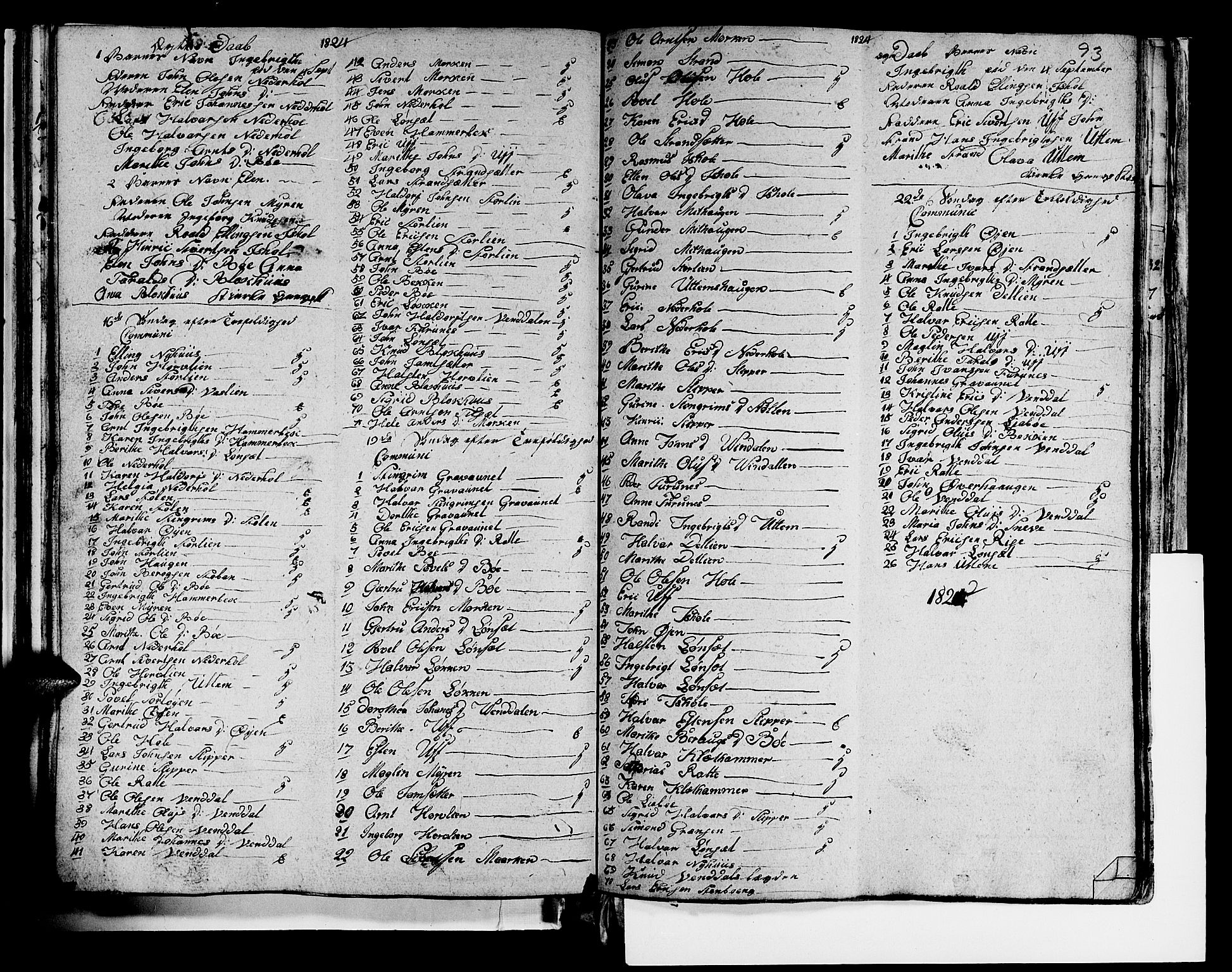 Ministerialprotokoller, klokkerbøker og fødselsregistre - Sør-Trøndelag, SAT/A-1456/679/L0921: Klokkerbok nr. 679C01, 1792-1840, s. 93
