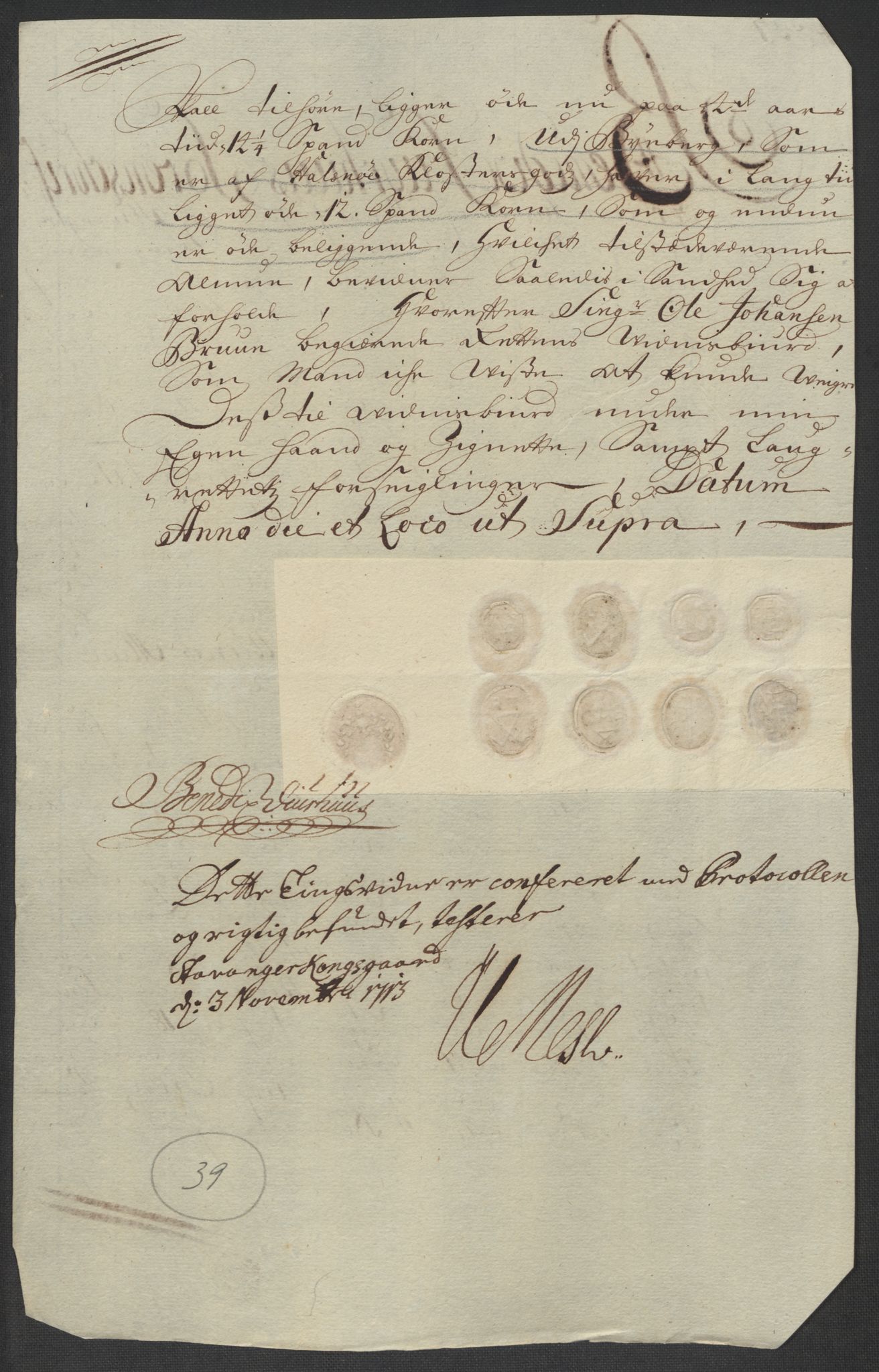 Rentekammeret inntil 1814, Reviderte regnskaper, Fogderegnskap, RA/EA-4092/R46/L2737: Fogderegnskap Jæren og Dalane, 1712, s. 287