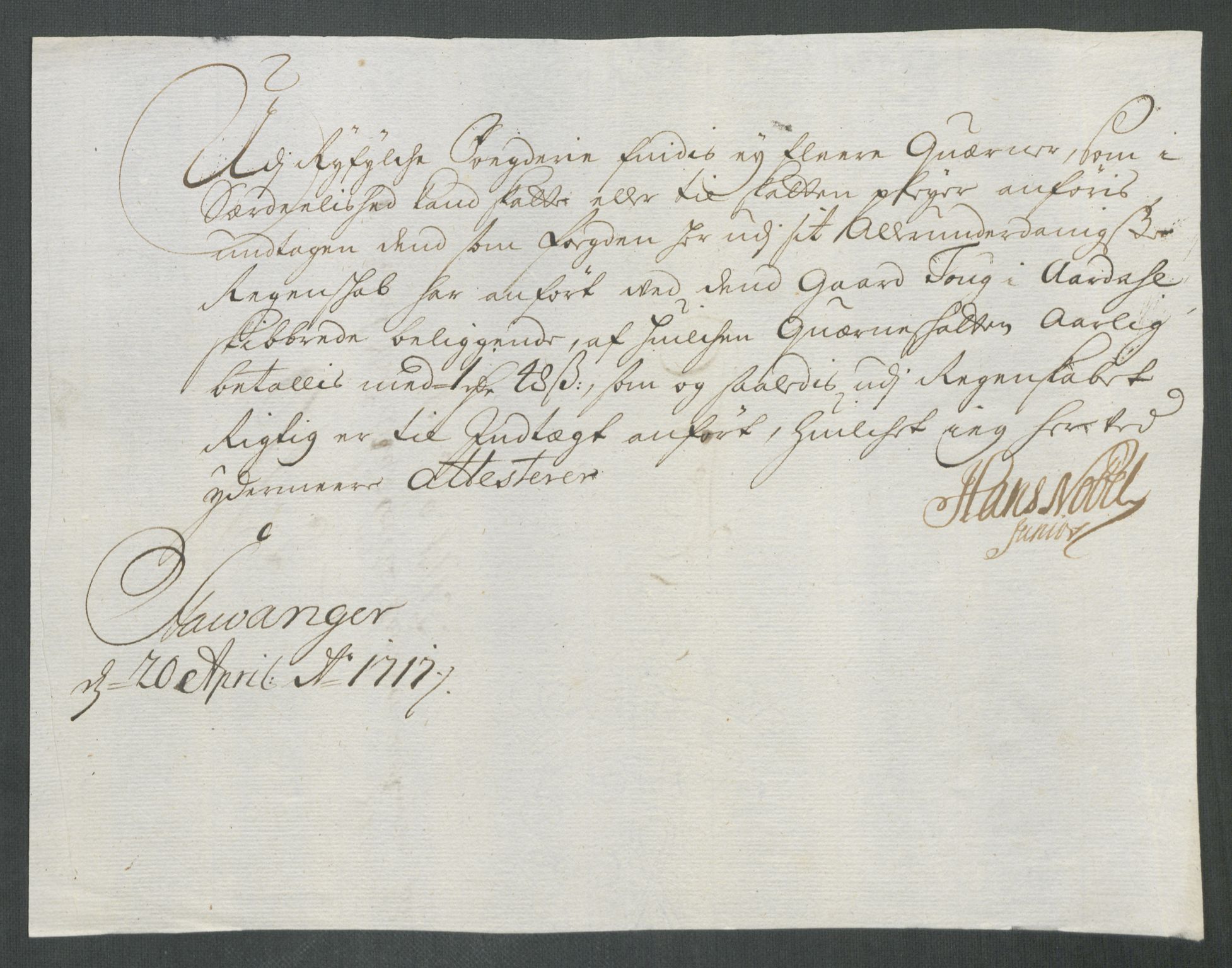 Rentekammeret inntil 1814, Reviderte regnskaper, Fogderegnskap, AV/RA-EA-4092/R47/L2868: Fogderegnskap Ryfylke, 1715, s. 81