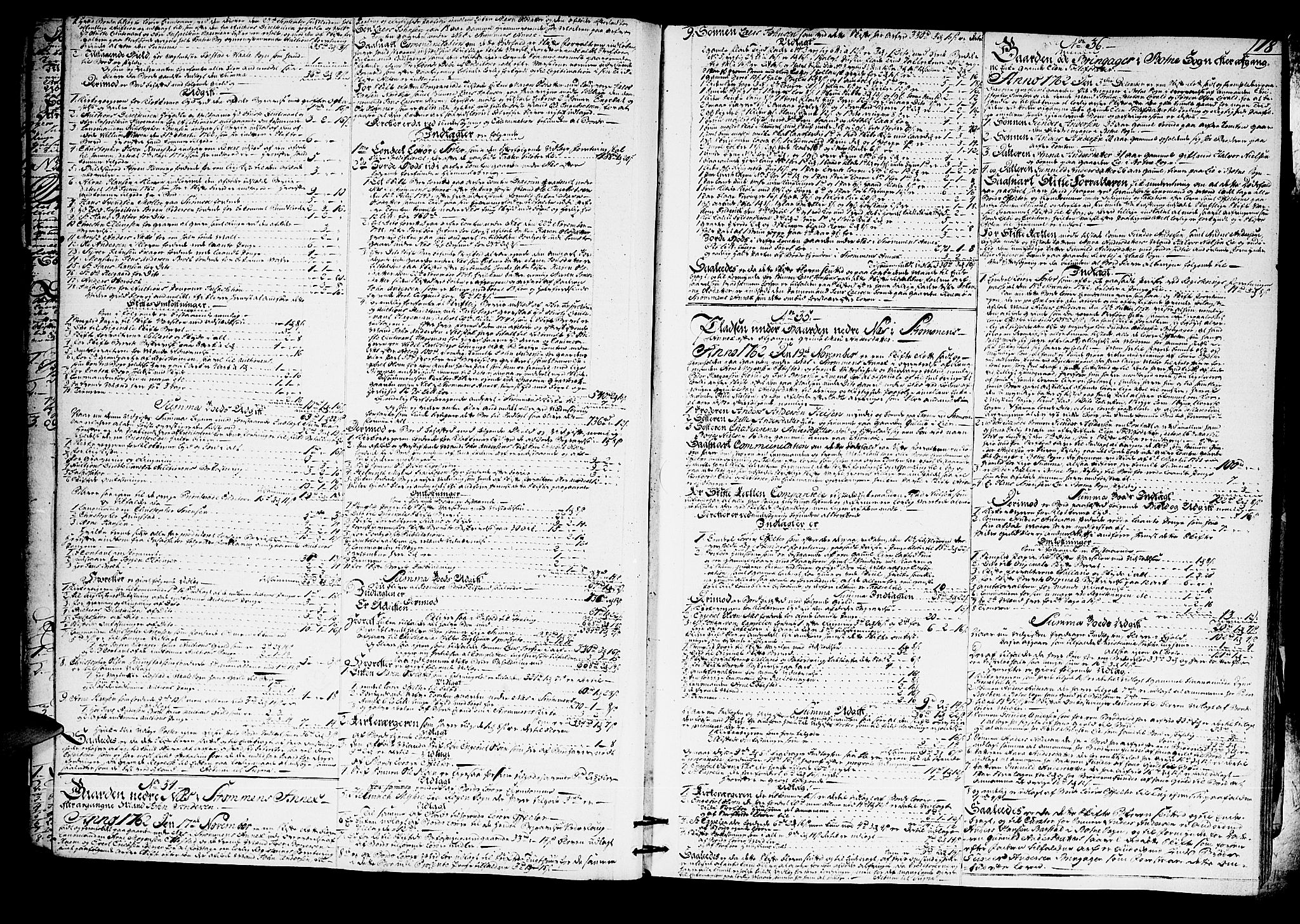 Nordre Jarlsberg sorenskriveri, AV/SAKO-A-80/H/Hc/L0010: Skifteprotokoll, 1761-1773, s. 17b-18a