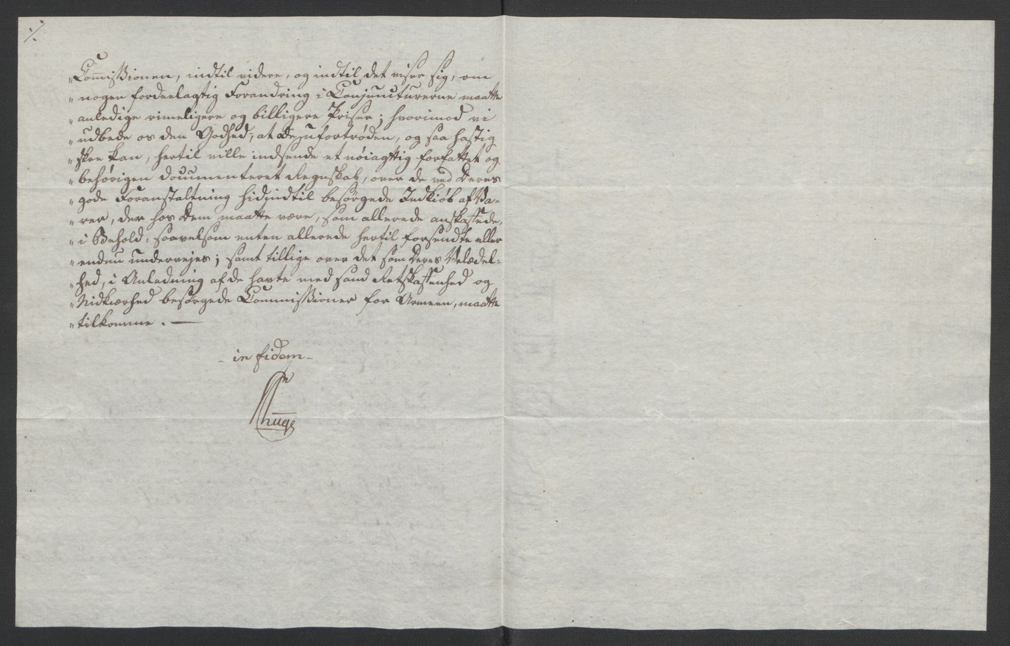 Faye, Andreas, AV/RA-PA-0015/F/Fh/L0033/0001: -- / Om provideringen 1809, Chr. Fayes papirer, s. 51
