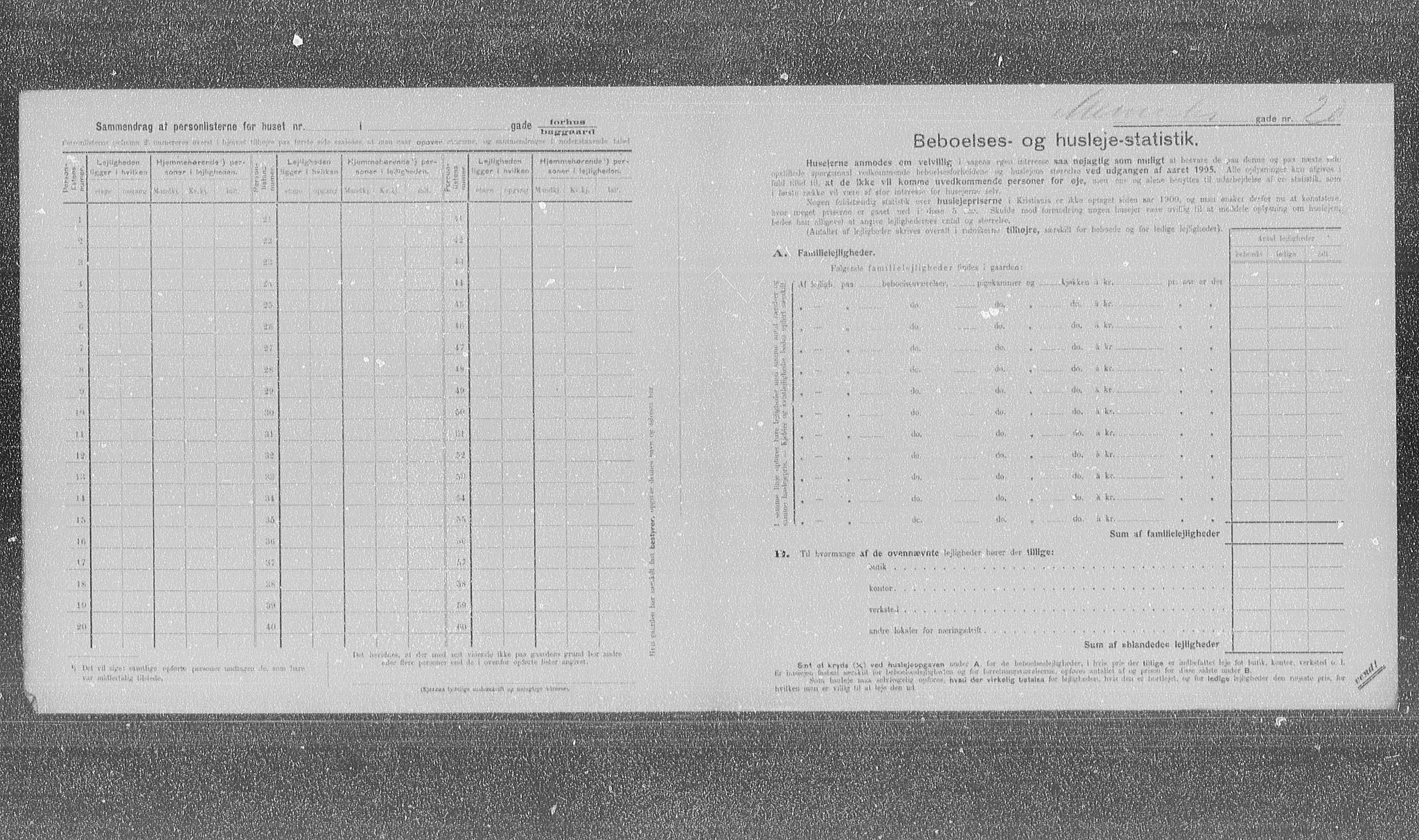 OBA, Kommunal folketelling 31.12.1905 for Kristiania kjøpstad, 1905, s. 34173