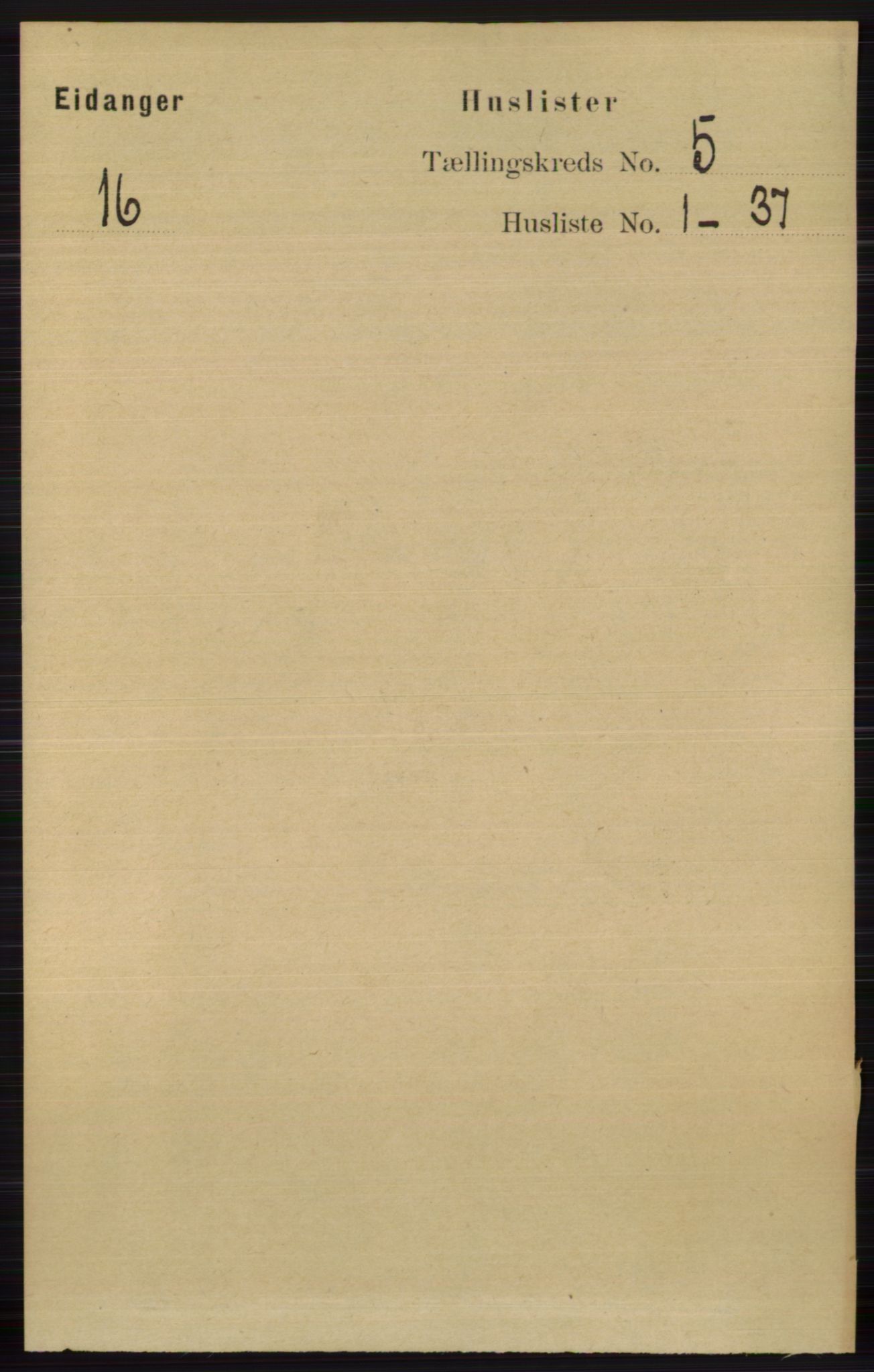 RA, Folketelling 1891 for 0813 Eidanger herred, 1891, s. 2229