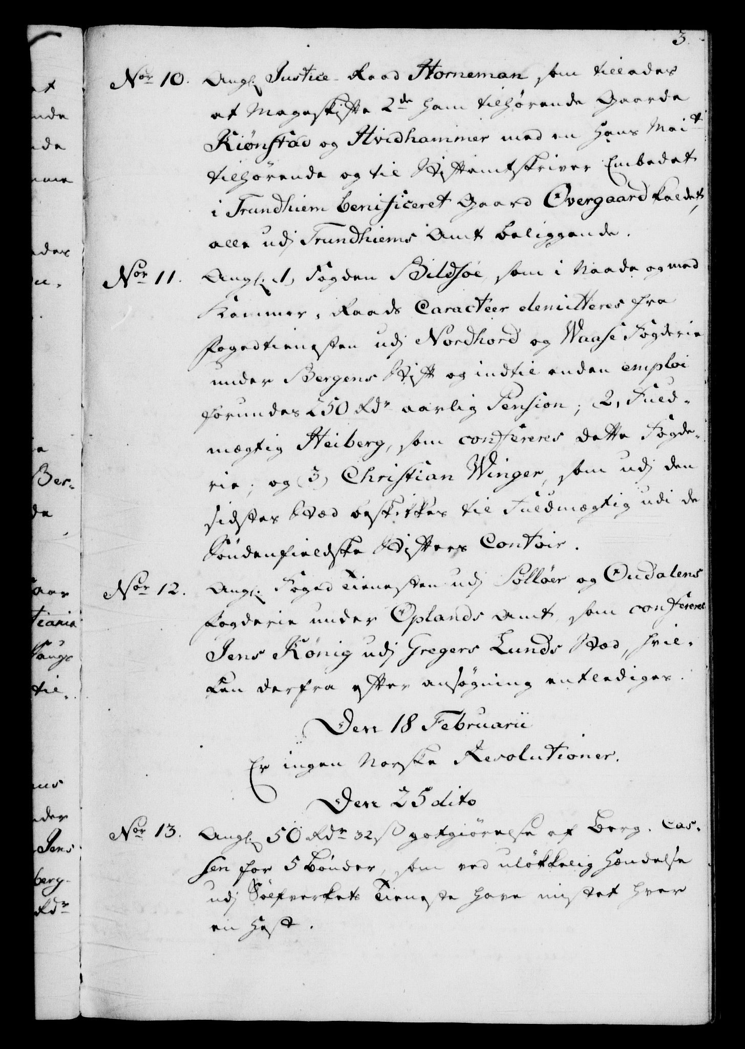 Rentekammeret, Kammerkanselliet, RA/EA-3111/G/Gf/Gfb/L0008: Register til norske relasjons- og resolusjonsprotokoller (merket RK 52.103), 1766-1771, s. 3