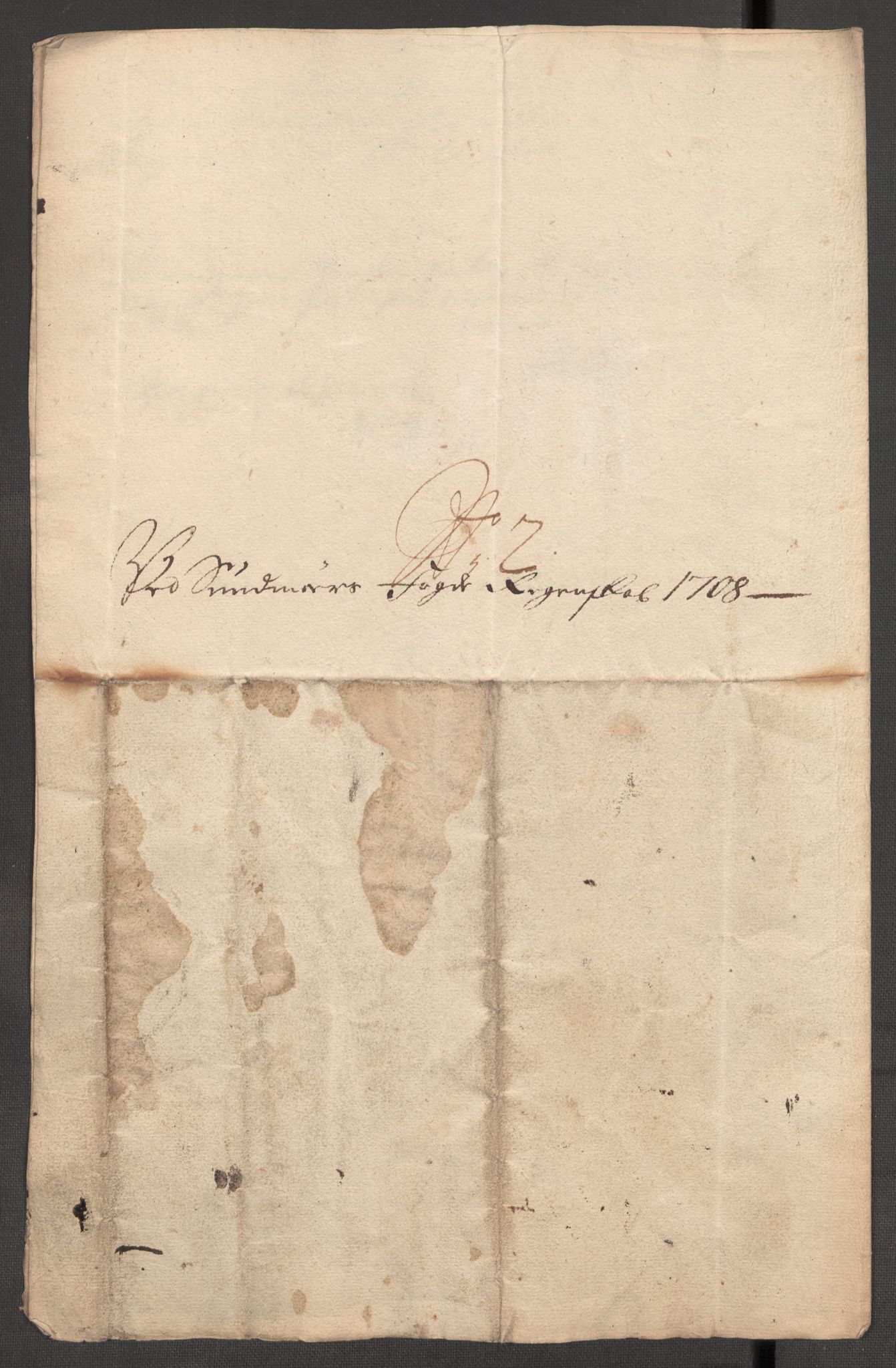 Rentekammeret inntil 1814, Reviderte regnskaper, Fogderegnskap, AV/RA-EA-4092/R54/L3562: Fogderegnskap Sunnmøre, 1708-1709, s. 127